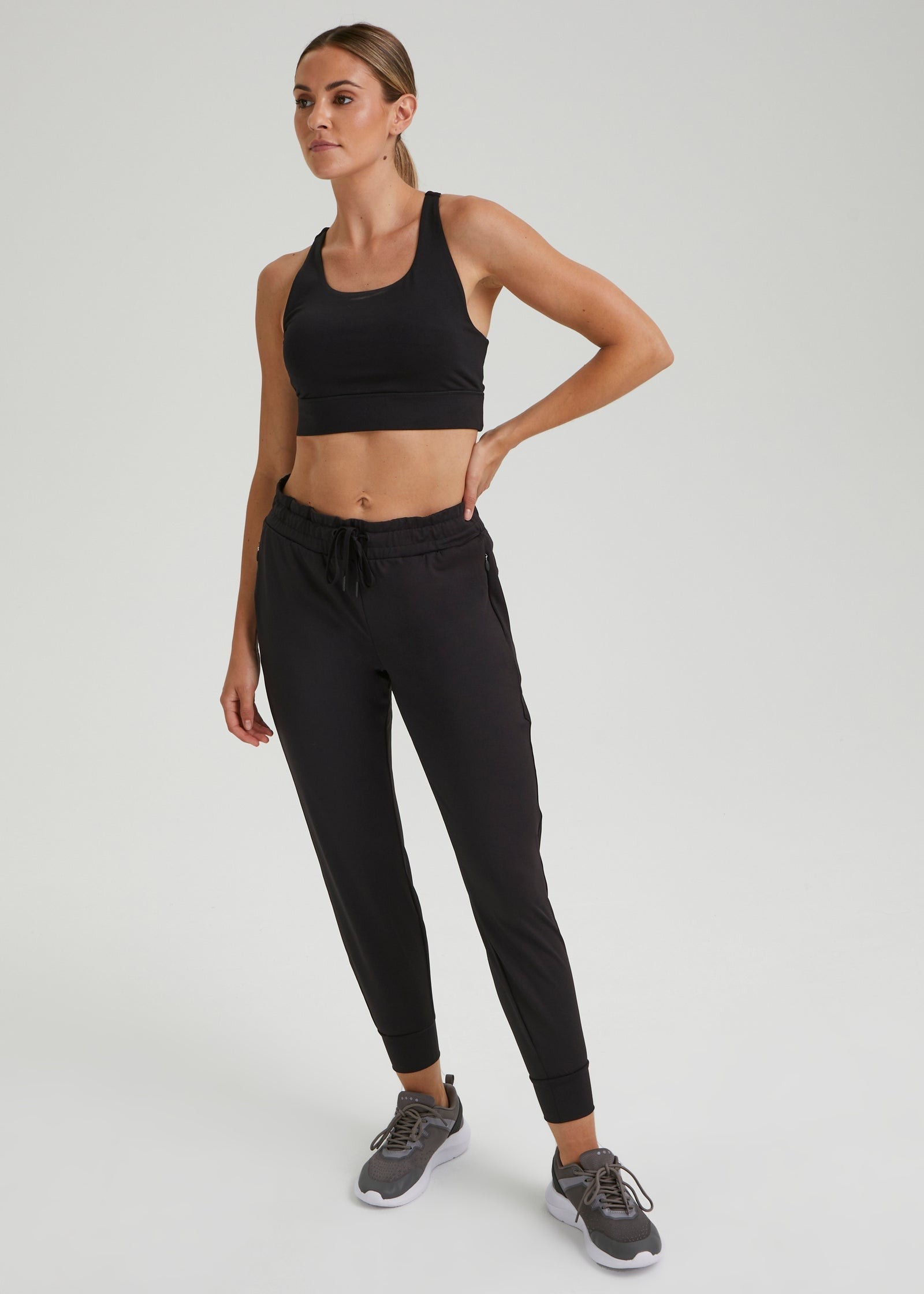Buy Souluxe Charcoal Technical Sports Leggings Online in Qatar from Matalan