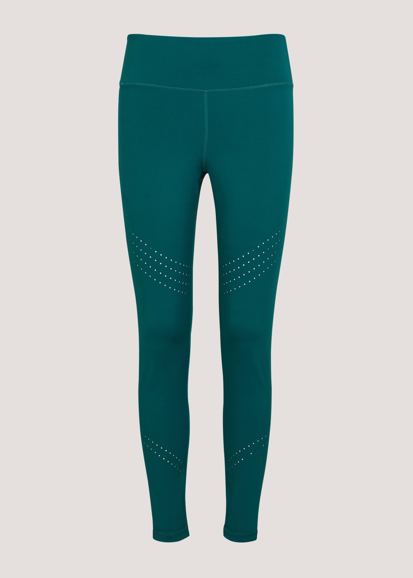 Souluxe Teal Mesh Panel Leggings - Matalan