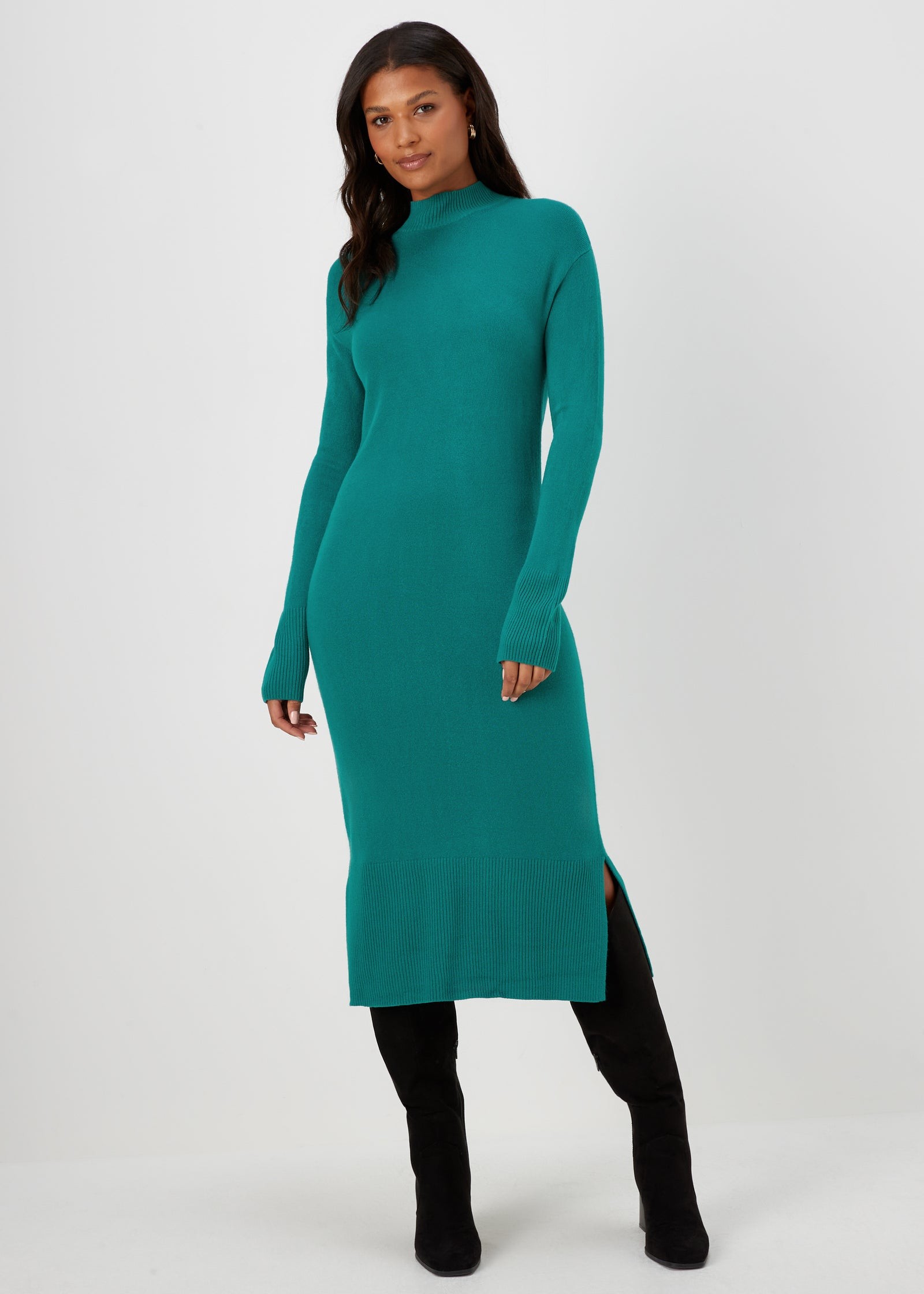 Supersoft Turtleneck Dress