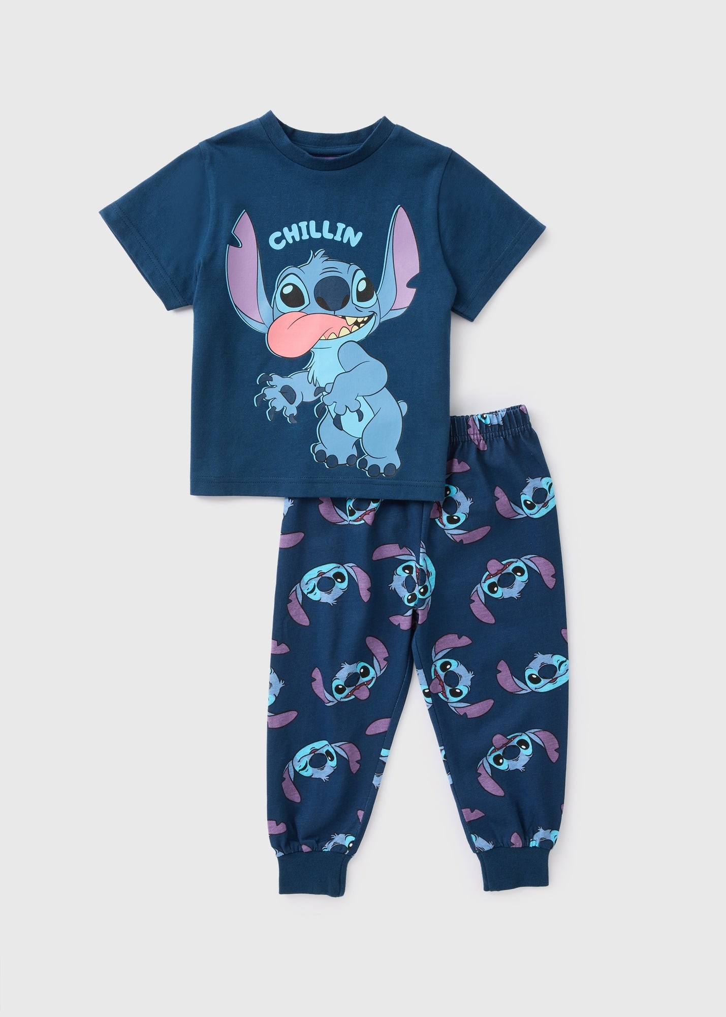 Buy Disney Kids Stitch Top Bottom Pyjama Set Online in UAE from