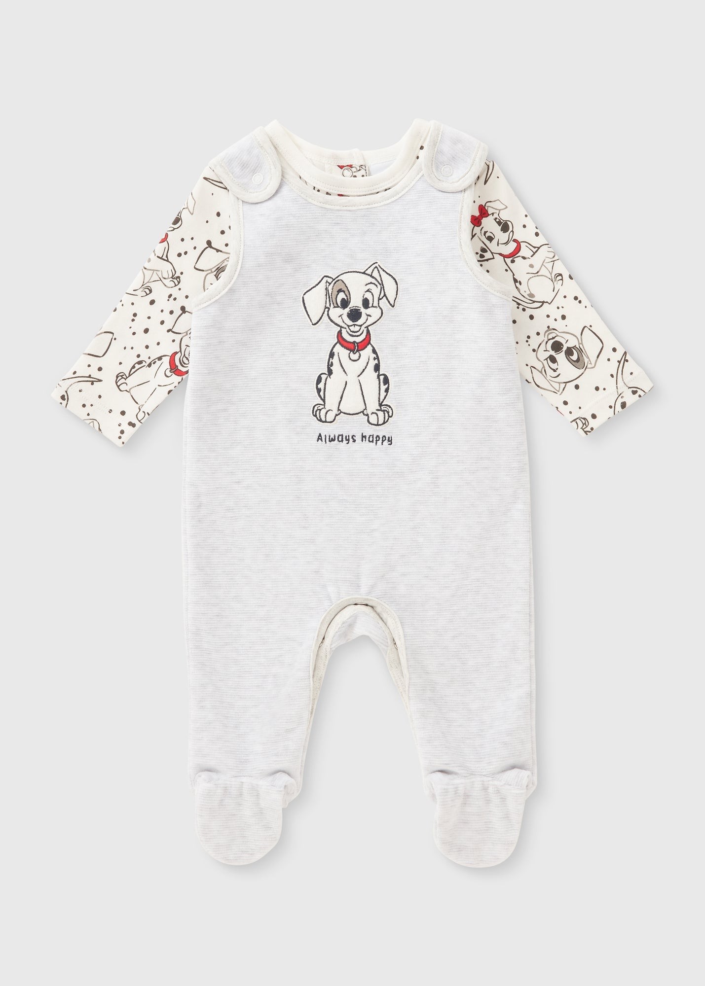 Buy Disney Baby Dalmatians Dungaree & Bodysuit Set Starting at Just 4.4 BHD from bfab Bahrain