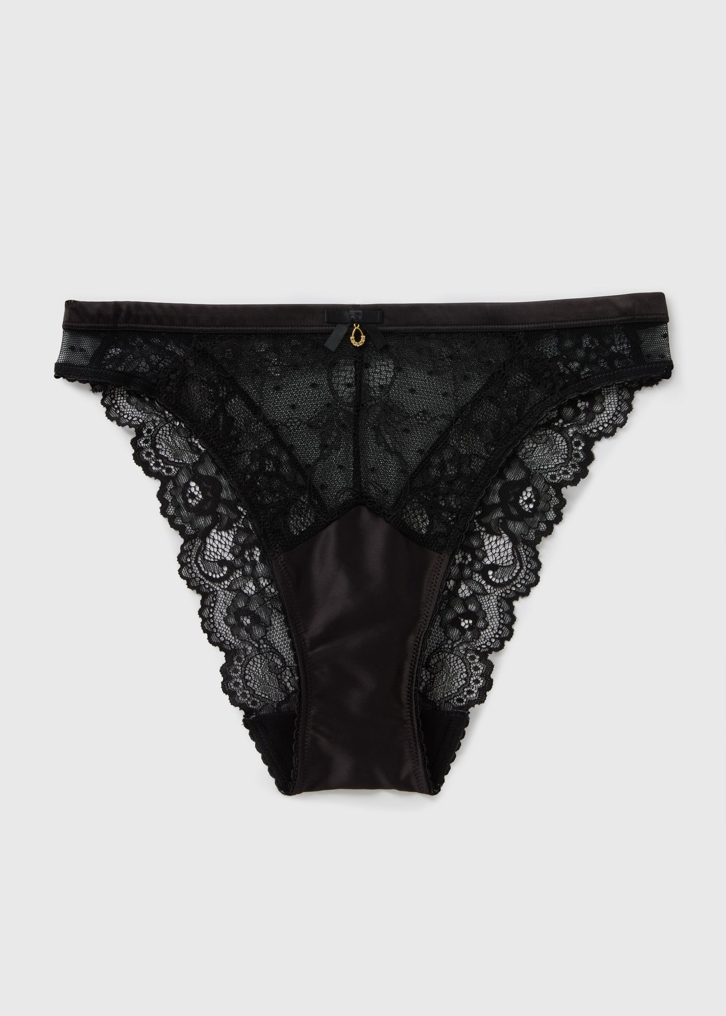 Buy Spot Mesh High Leg Knickers Starting at Just 59 SAR from bfab Saudi Arabia