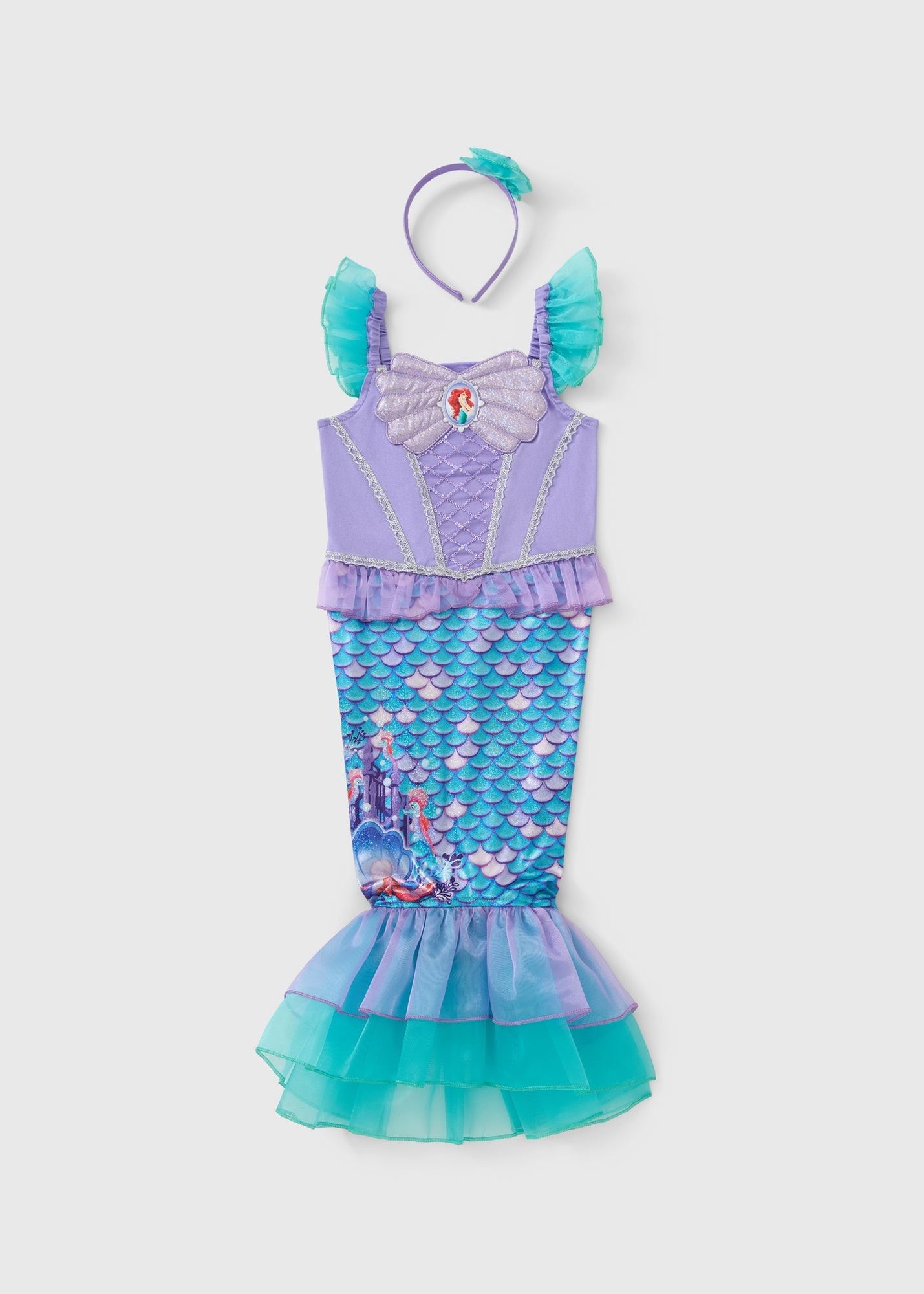 chinese dress ladies 2023 Ariel Dress Costume Little Mermaid Ariel Cosplay Costumes ACcosplay Style 2, M / Female main image 0