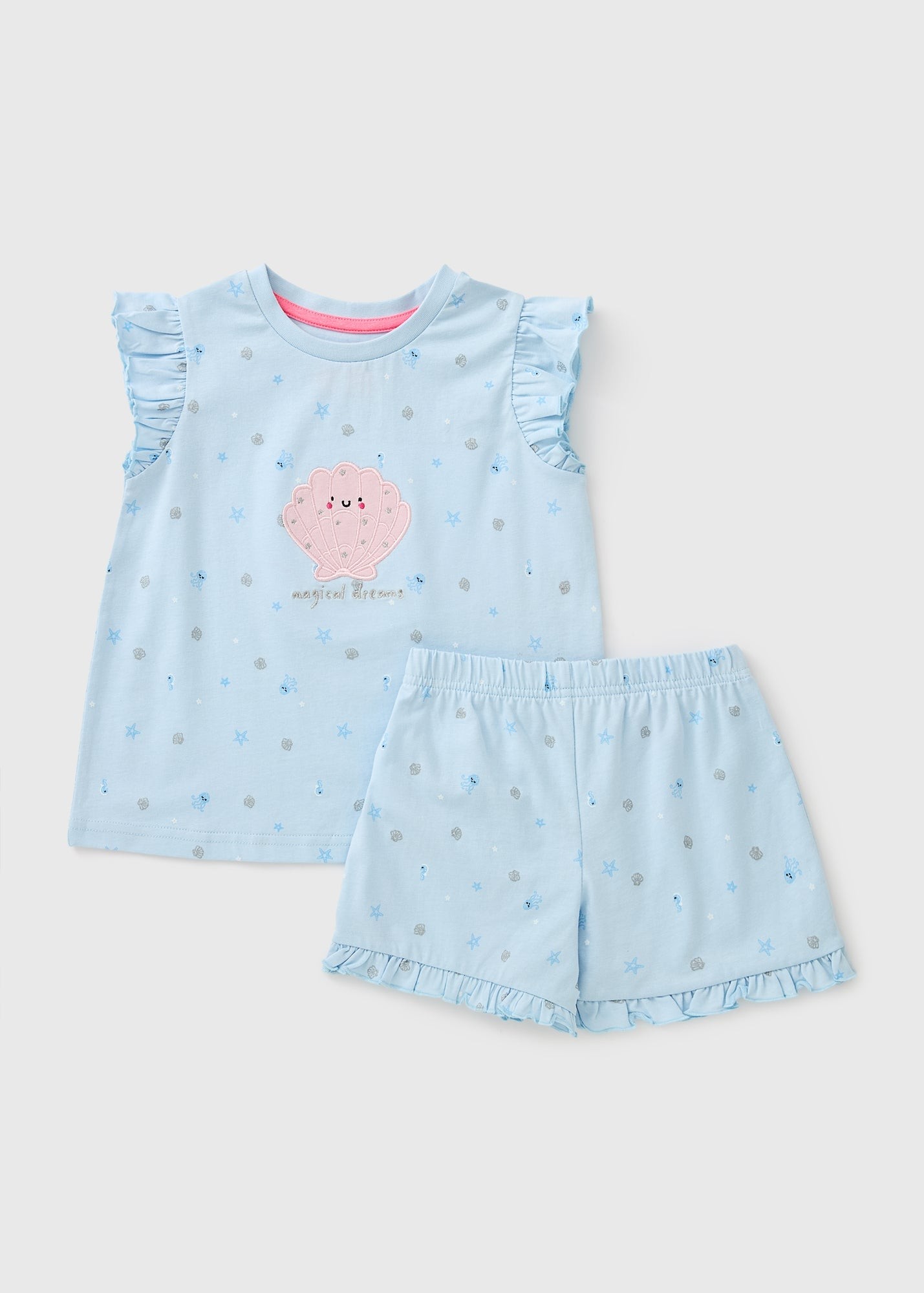 Pyjama Matalan Dinosaur Squad - Blanc - Taille 9 Ans - Garçon - Très Bon état