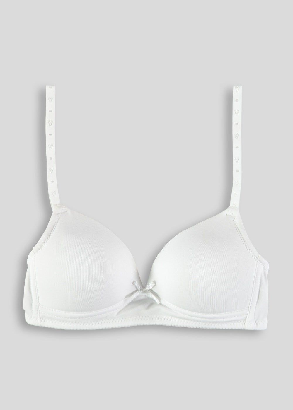Buy 2 Pack Pink & Charcoal Seam Free Moulded Bras in Bahrain - bfab