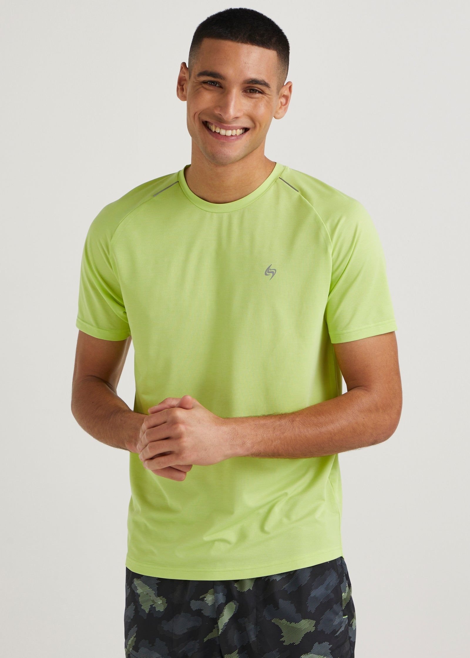 Buy Souluxe Green Essential Sports T-Shirt in Oman - bfab