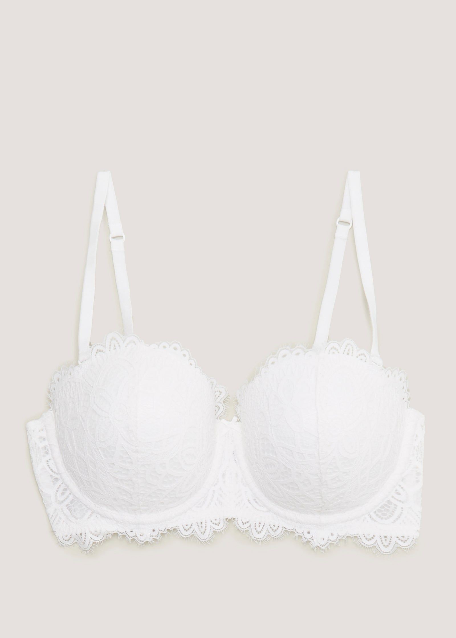 Buy White Lace Multiway Bra in Oman - bfab