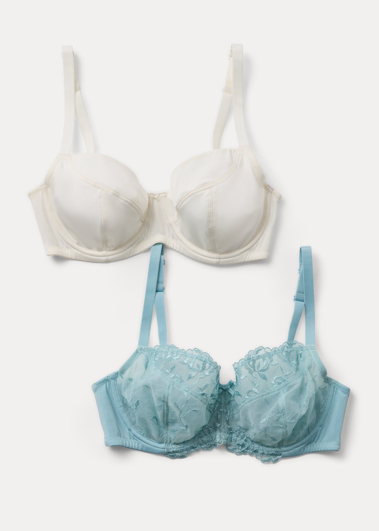 2 Pack DD+ Padded Underwired T-Shirt Bras - Matalan
