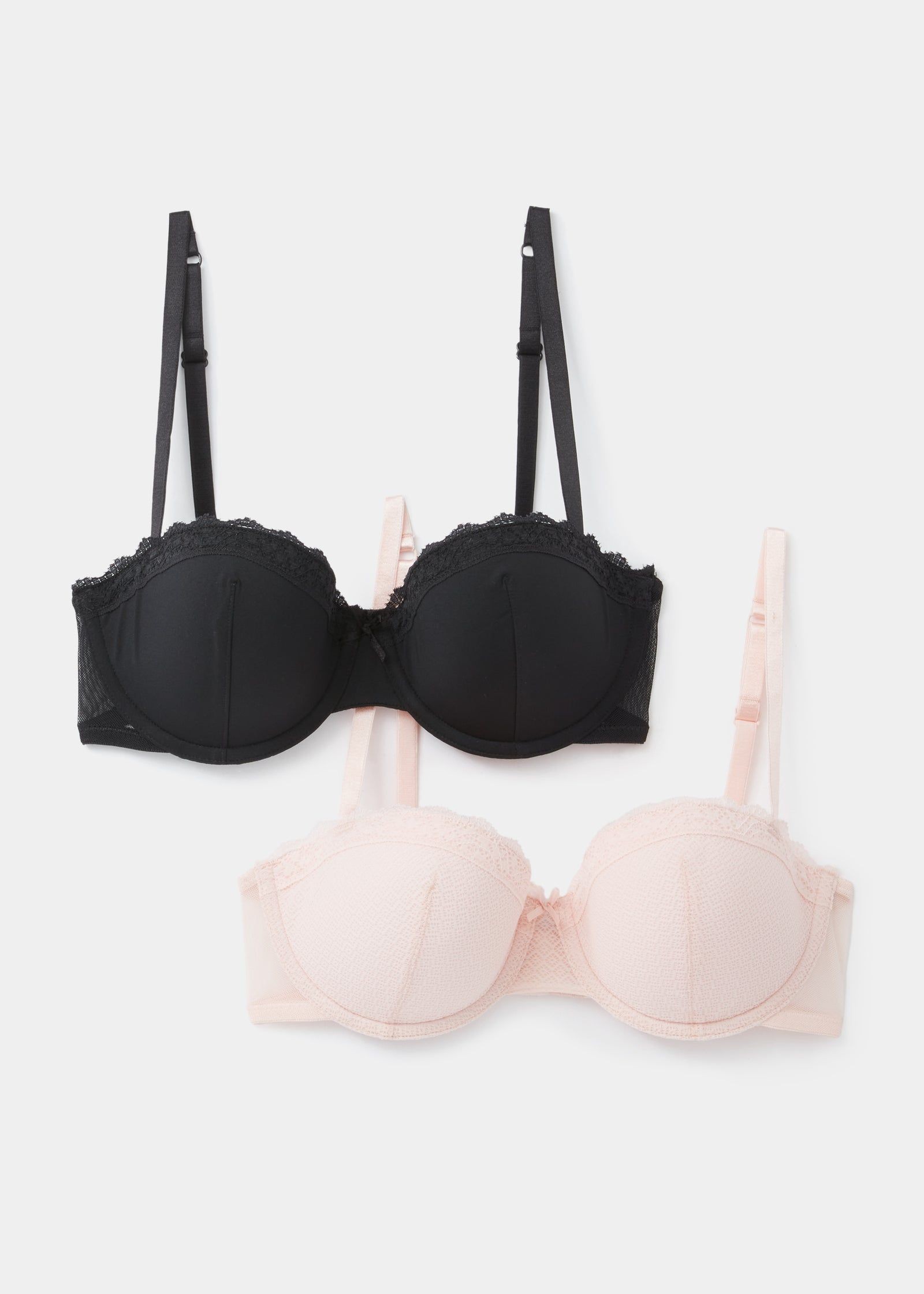 Buy 2 Pack Padded Underwired Balcony Bras Online in Bahrain from Matalan