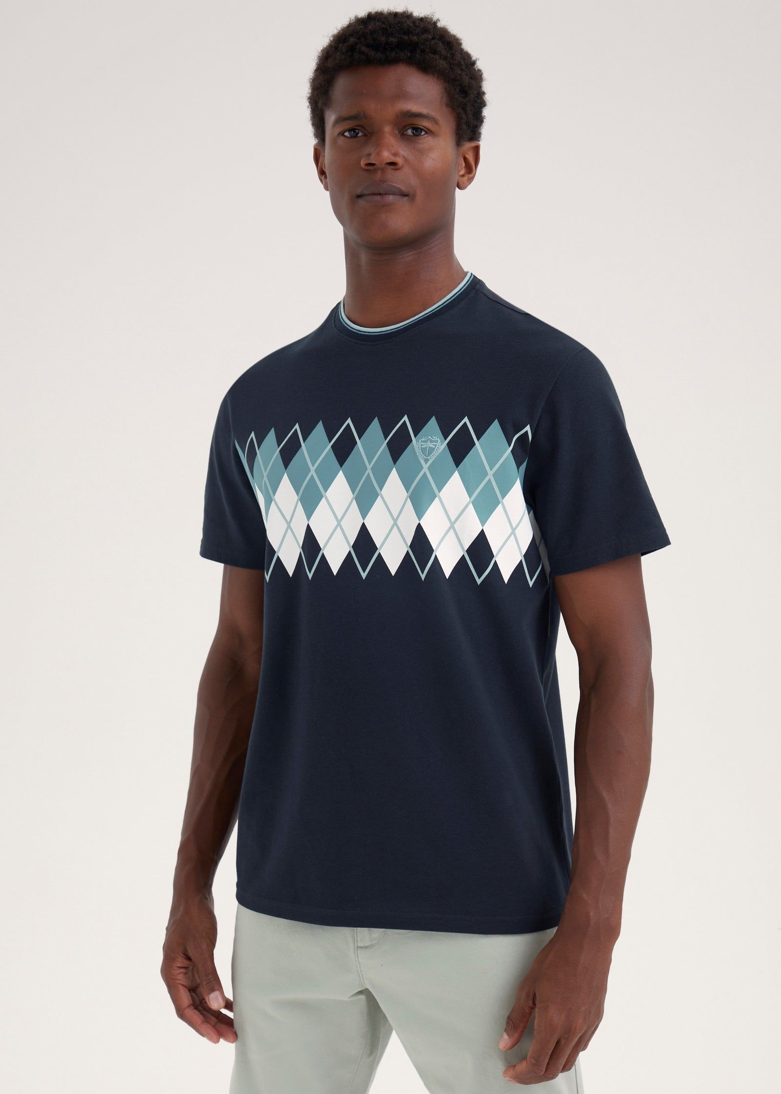 Souluxe Blue Sports T-Shirt
