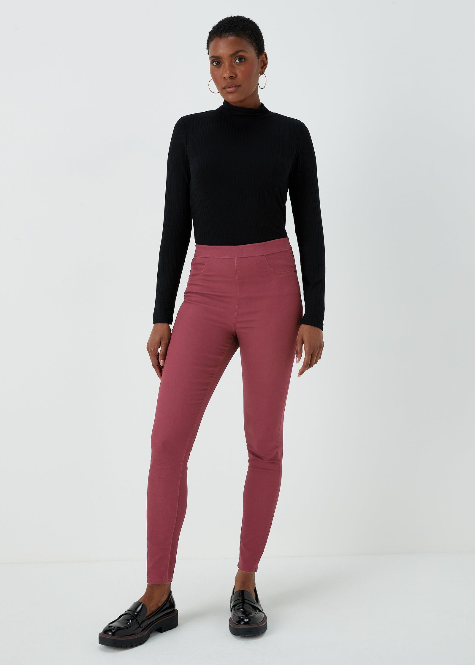 Buy Rosie Cropped Pull On Jeggings-b Online in Oman from Matalan