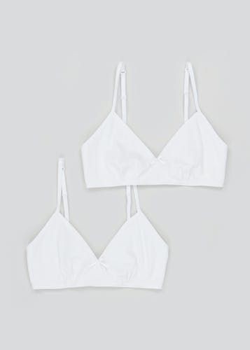 Matalan Moulded First Bras-2 Pack