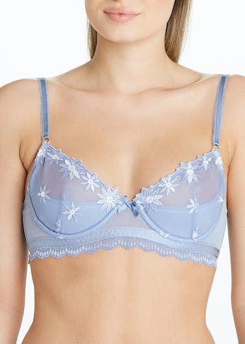 Buy Blue Lace Bra Online in UAE from Matalan