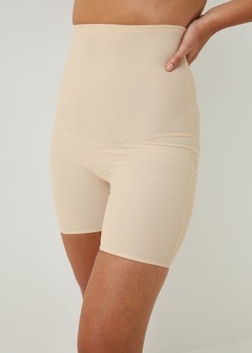 Nude Lace High Waisted Medium Control Knickers - Matalan