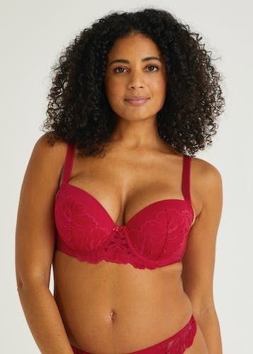 Buy Red Lace Bra in Bahrain - bfab