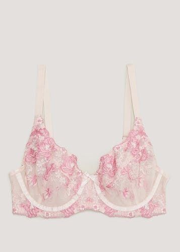 Buy 2 Pack DD+ Floral Lace Padded Bras - Pink - 38F in Jordan - bfab
