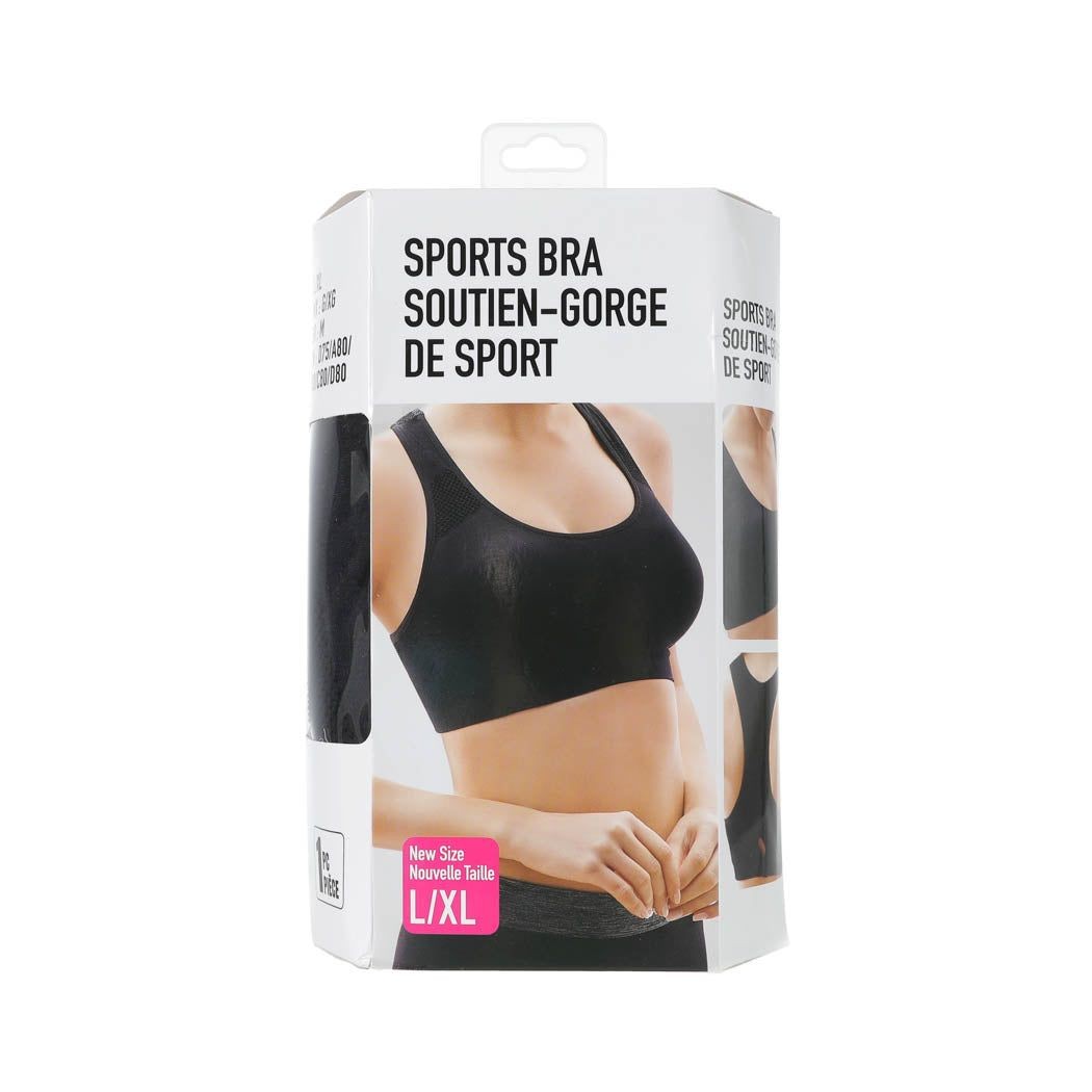 Buy Padded Sports Bra(L/XL,Black) in Qatar - bfab