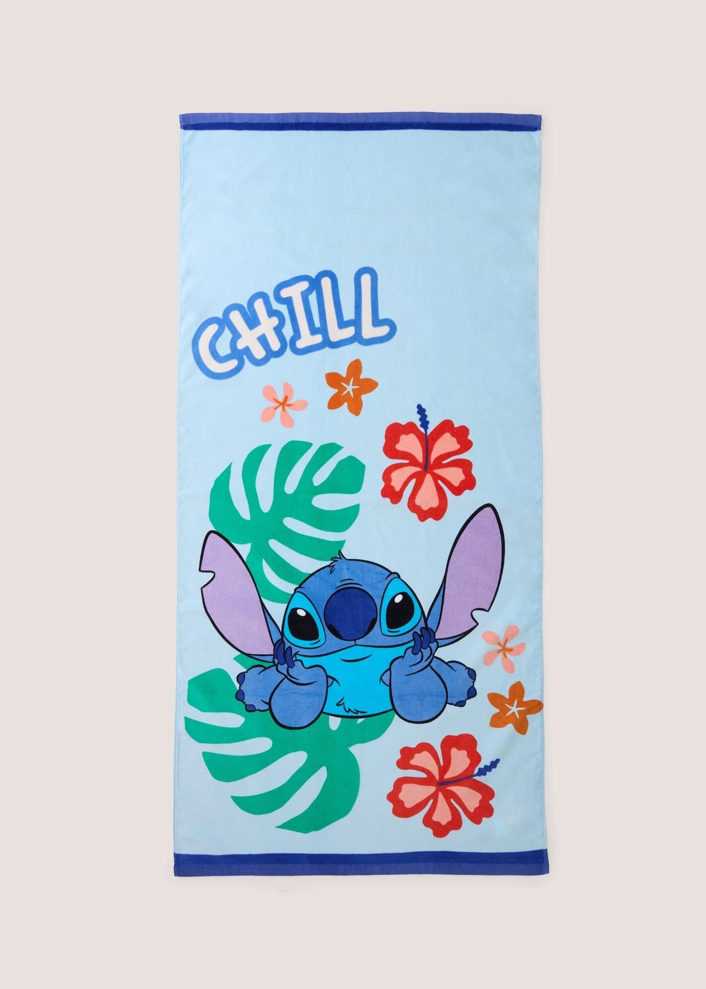 Buy Matalan Stitch Beach Towel-Blue Starting at Just 5.9 undefined from bfab Bahrain