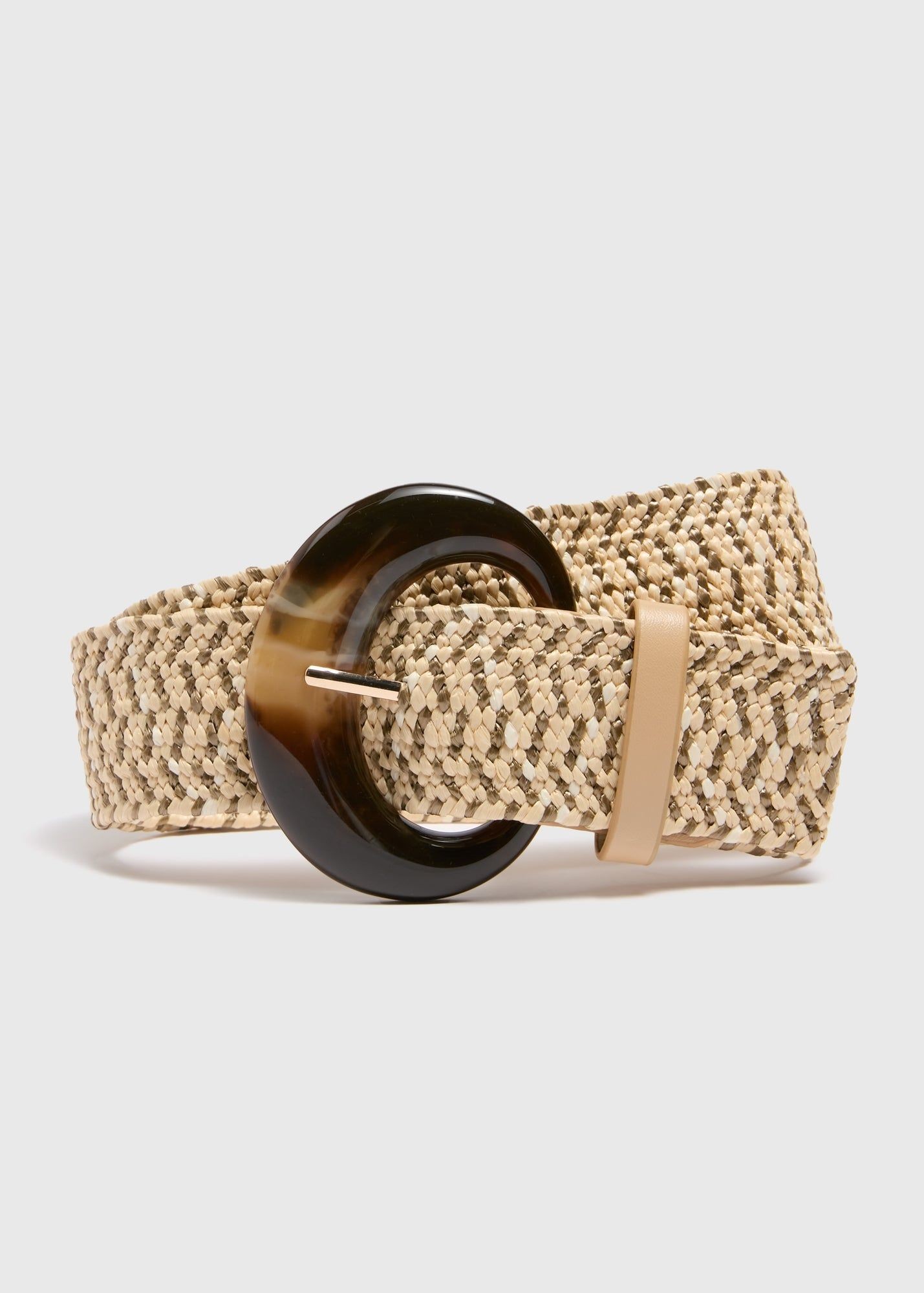 Buy Raffia Belt-Green-XL Online in Saudi Arabia - bfab display picture 1