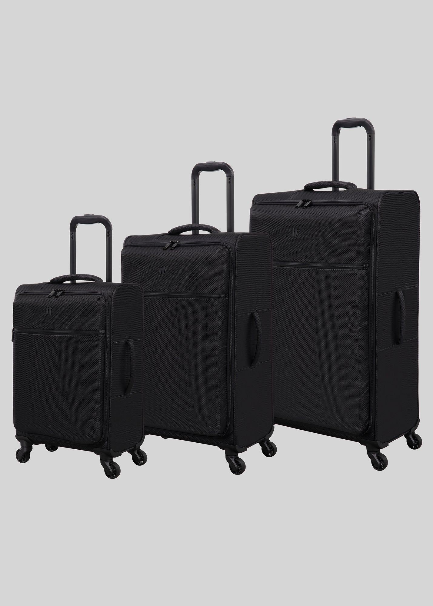 Buy IT Luggage Navigator Soft Suitcase-Black-M Online in Jordan bfab