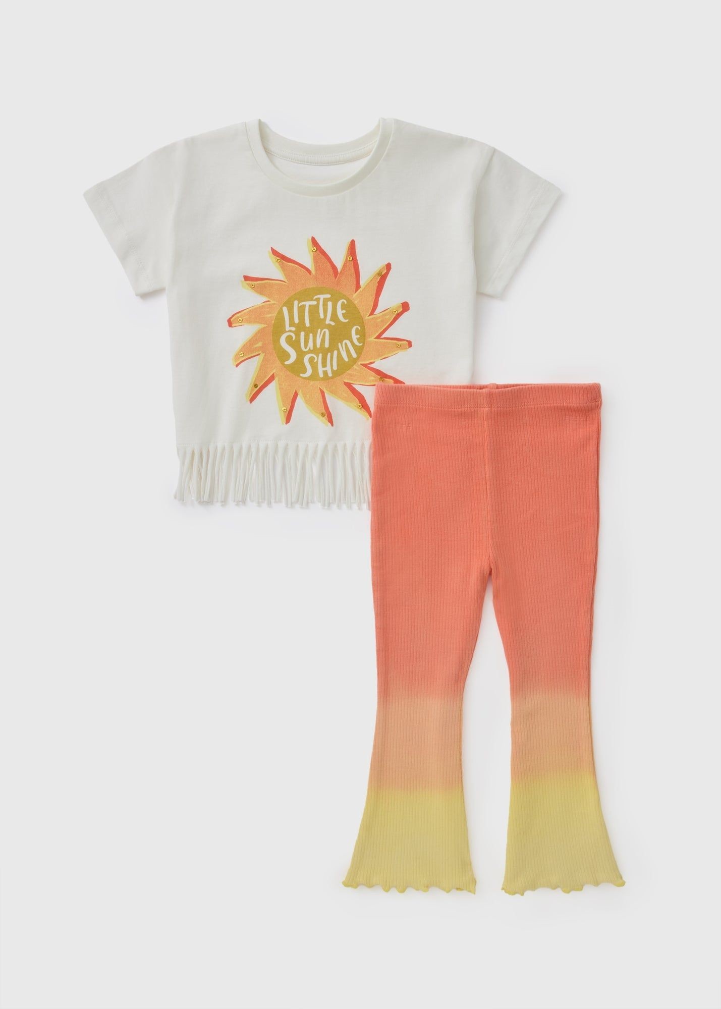 Buy Matalan Girls Fringe Top and Flare Set Starting at Just 89 undefined from bfab Saudi Arabia