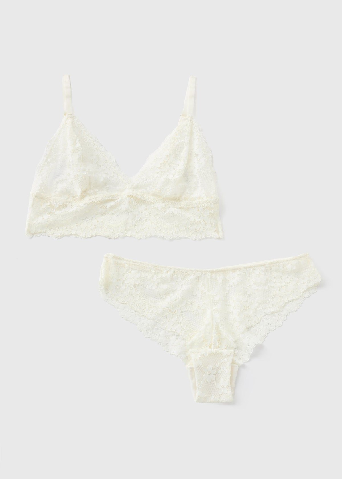 Buy Matalan Lace Bralette & Knickers Set Starting at Just 65 undefined from bfab Saudi Arabia
