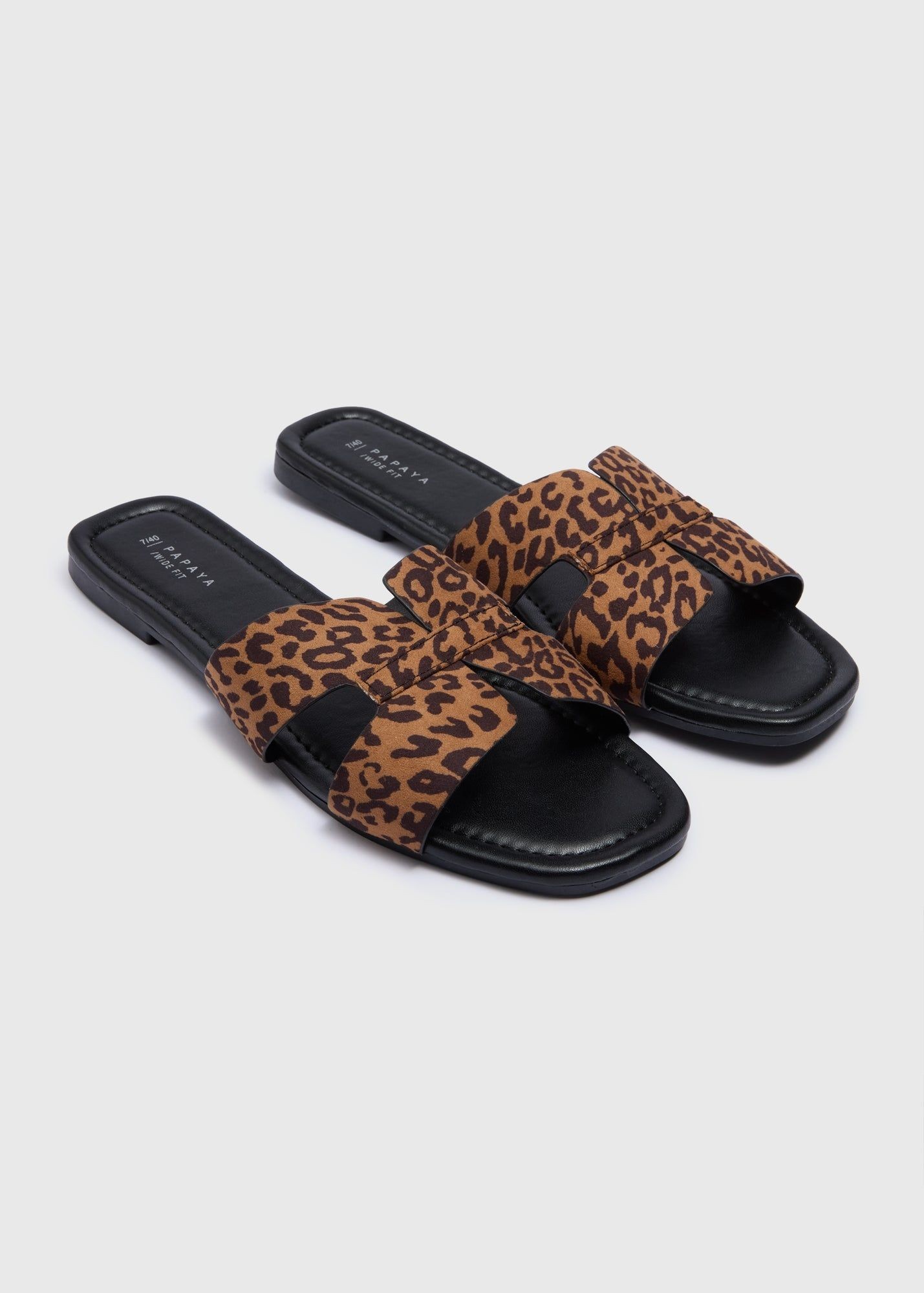 Buy Matalan Leopard Mule Sandals Starting at Just 69 QAR from bfab Qatar