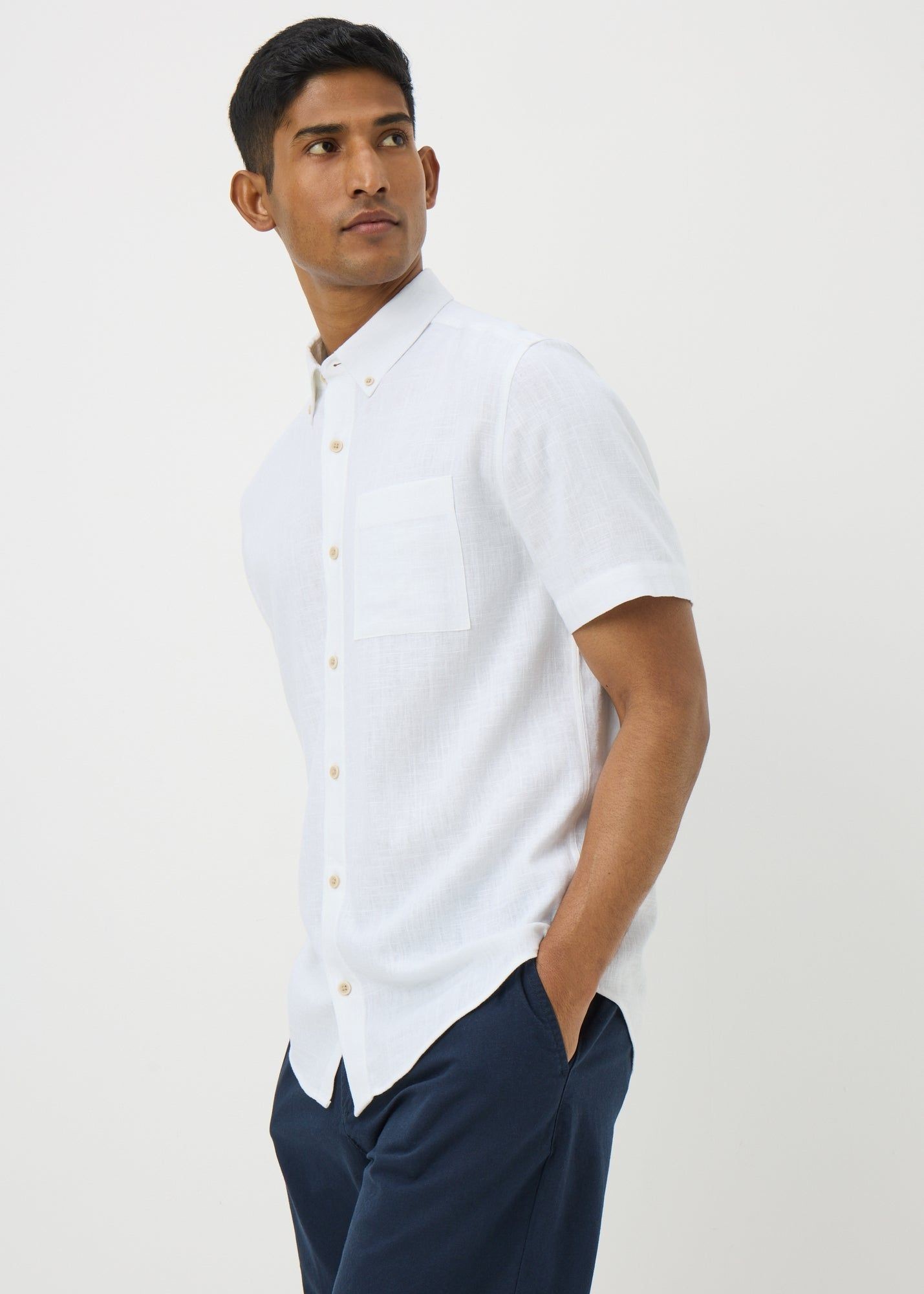 Buy Matalan Linen Blend Short Sleeve Shirt Starting at Just 119 undefined from bfab Qatar