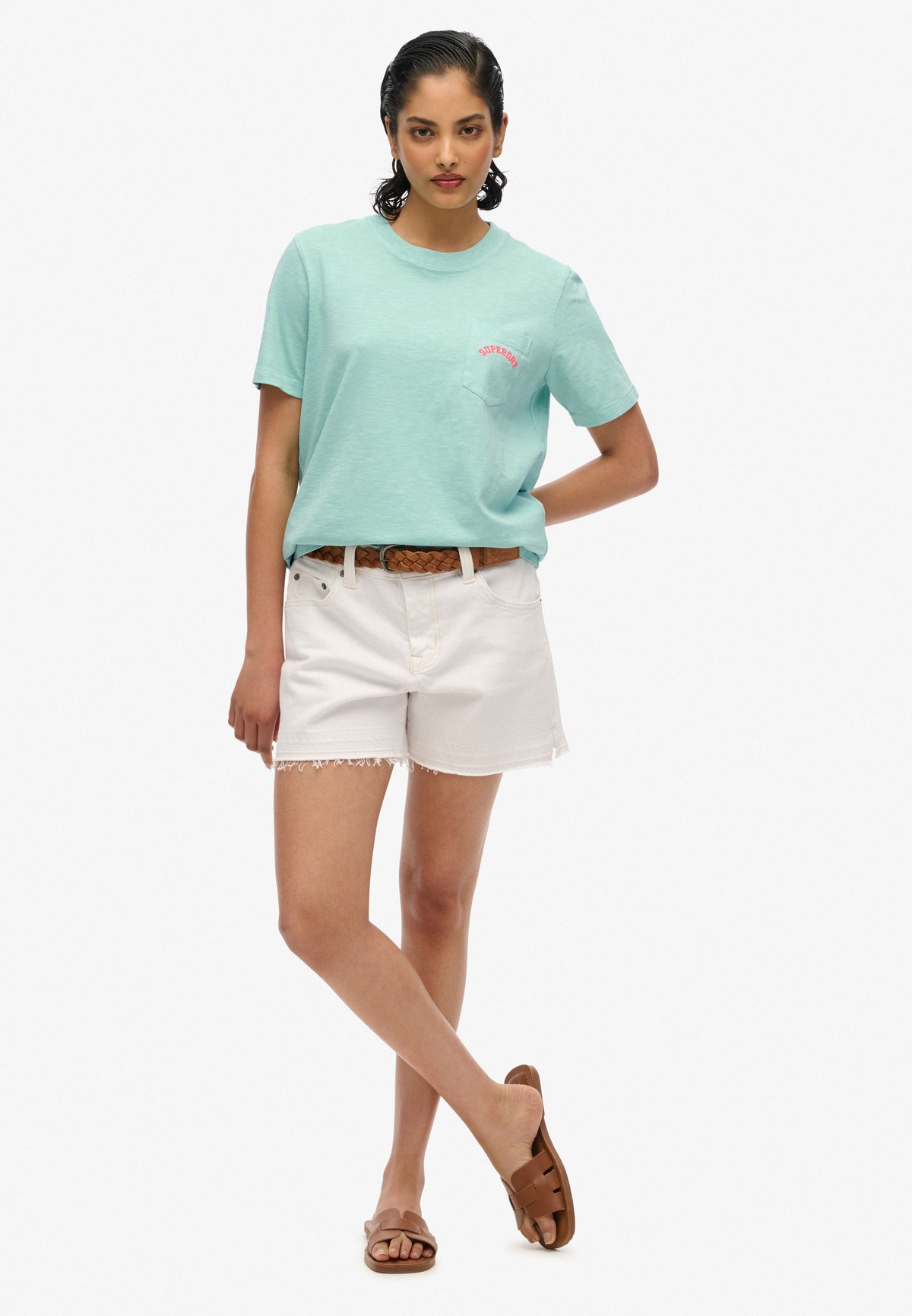 Buy Superdry Essential Logo Gd Pocket T-Shirt Starting at Just 14.9 undefined from bfab Bahrain