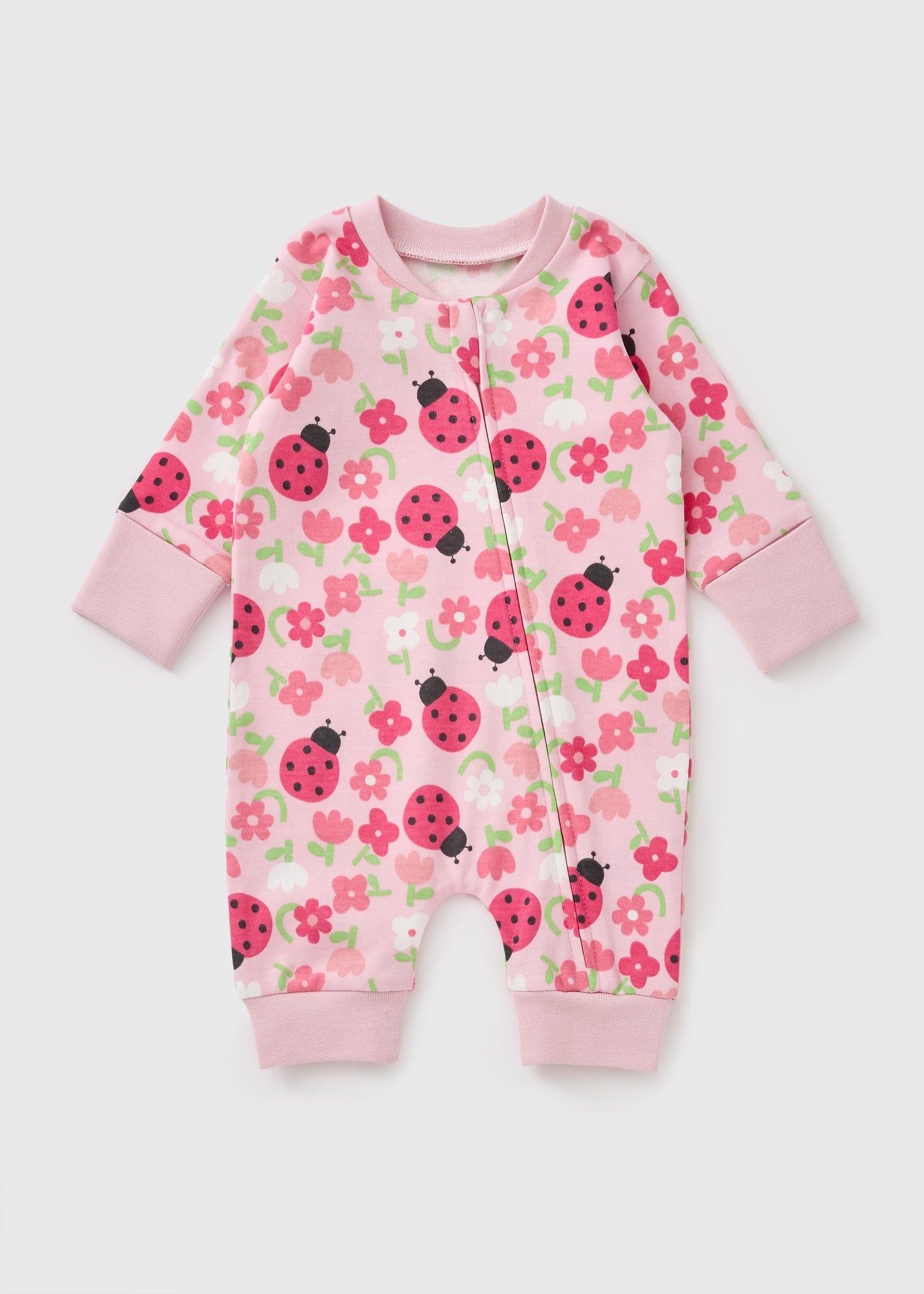 Buy Baby Ladybird Sleepsuit-Pink-0 M Online in Oman from Matalan