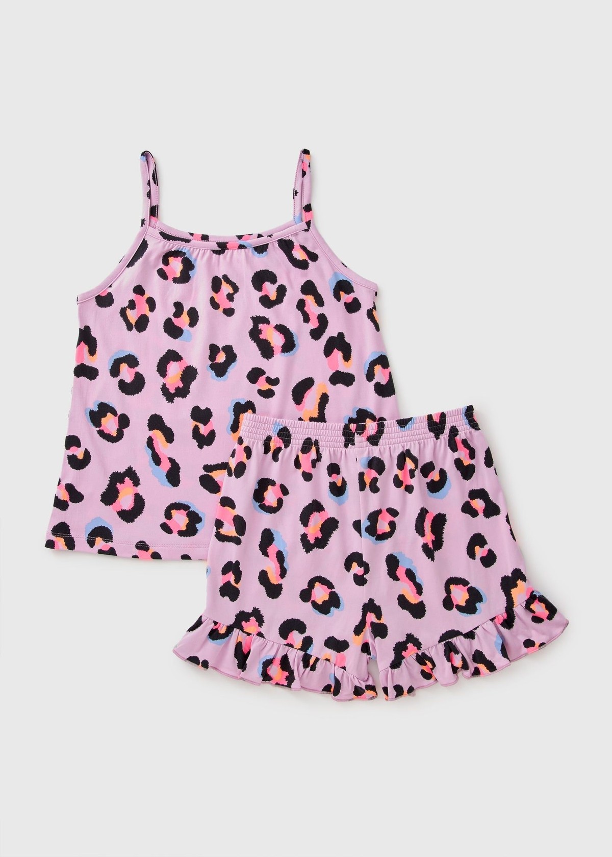 Buy Matalan Girls Leopard Print Short Pyjama Set Starting at Just 12.9 undefined from bfab Jordan