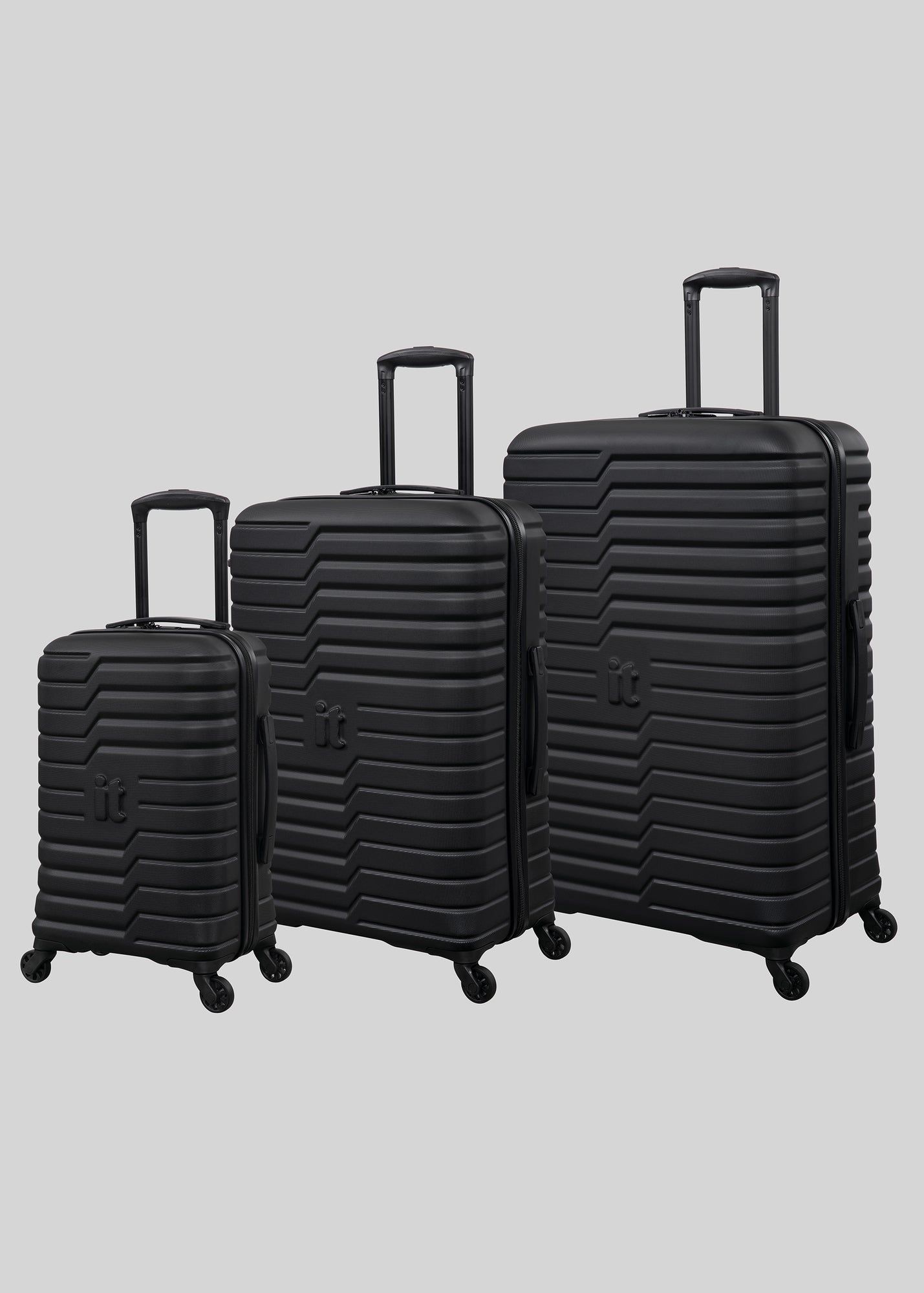 Buy IT Luggage Navigator Hard Suitcase-Black-M Online in Jordan bfab