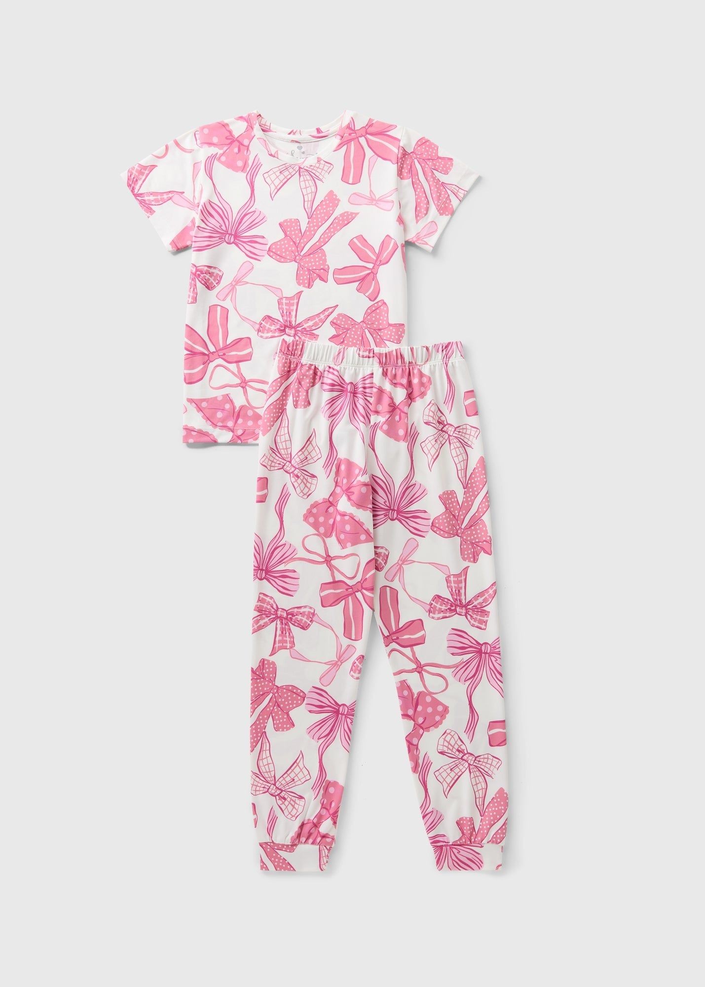 Sleepwear Matalan Girls Nighties Buy Girls Bow Pyjama Set-Pink-6 Y
