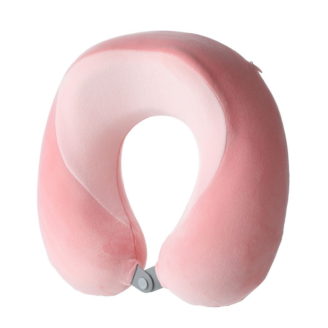 We Bare Bears- Memory Foam U-shaped Pillow (Light Grey) MINISO