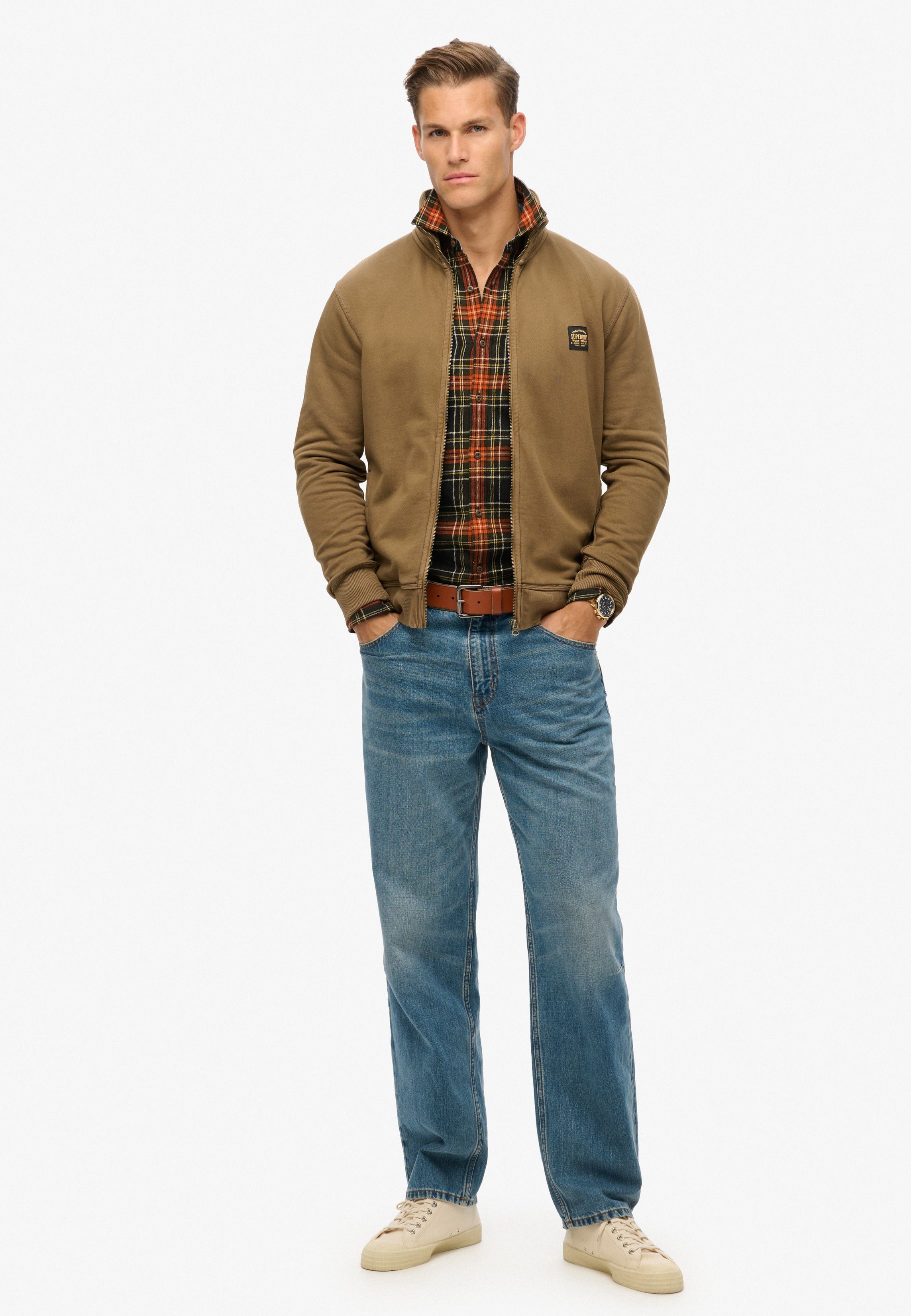 Buy Superdry Contrast Stitch Track Top Starting at Just 40.9 undefined from bfab Bahrain