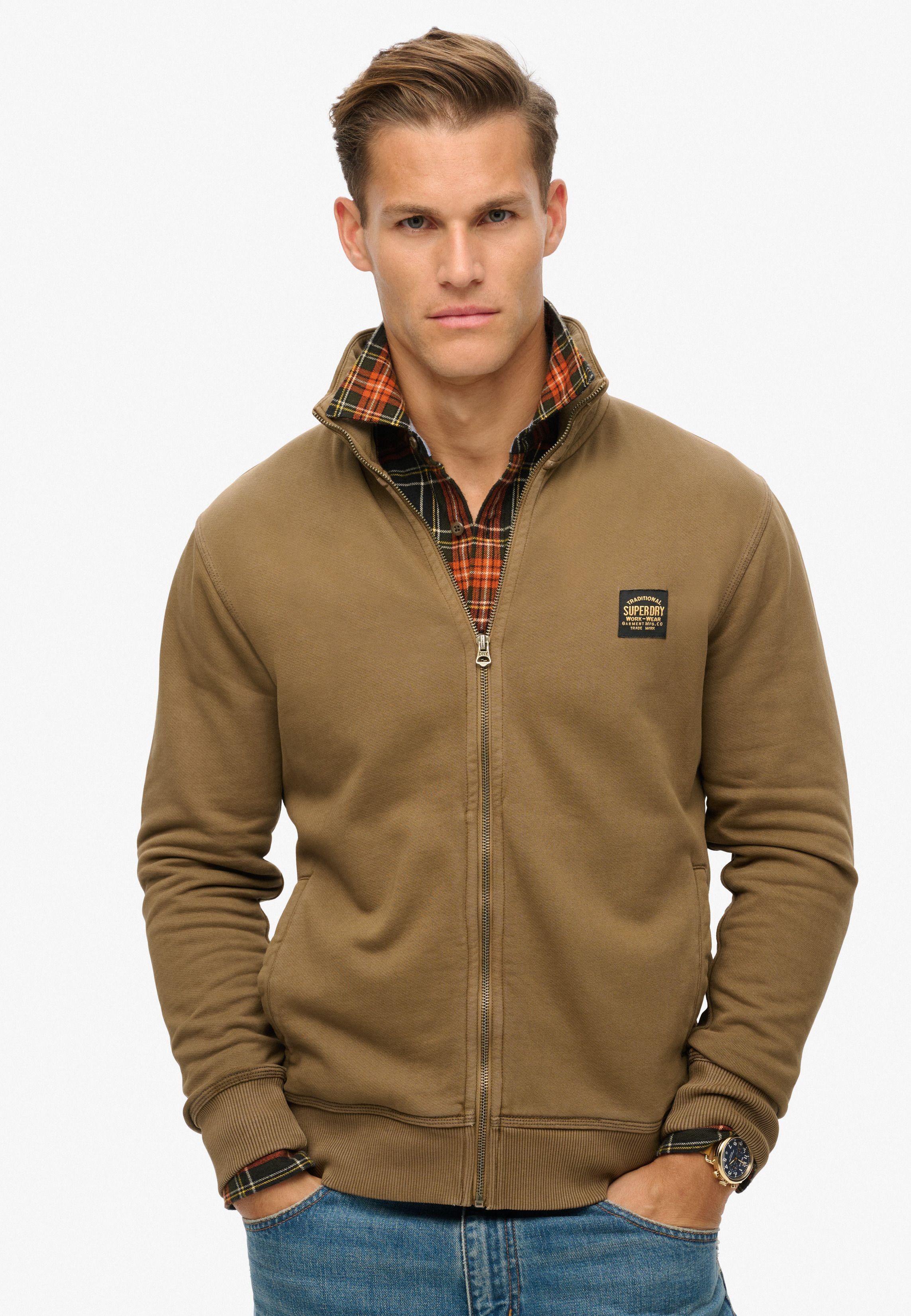 Buy Superdry Contrast Stitch Track Top Starting at Just 40.9 undefined from bfab Bahrain