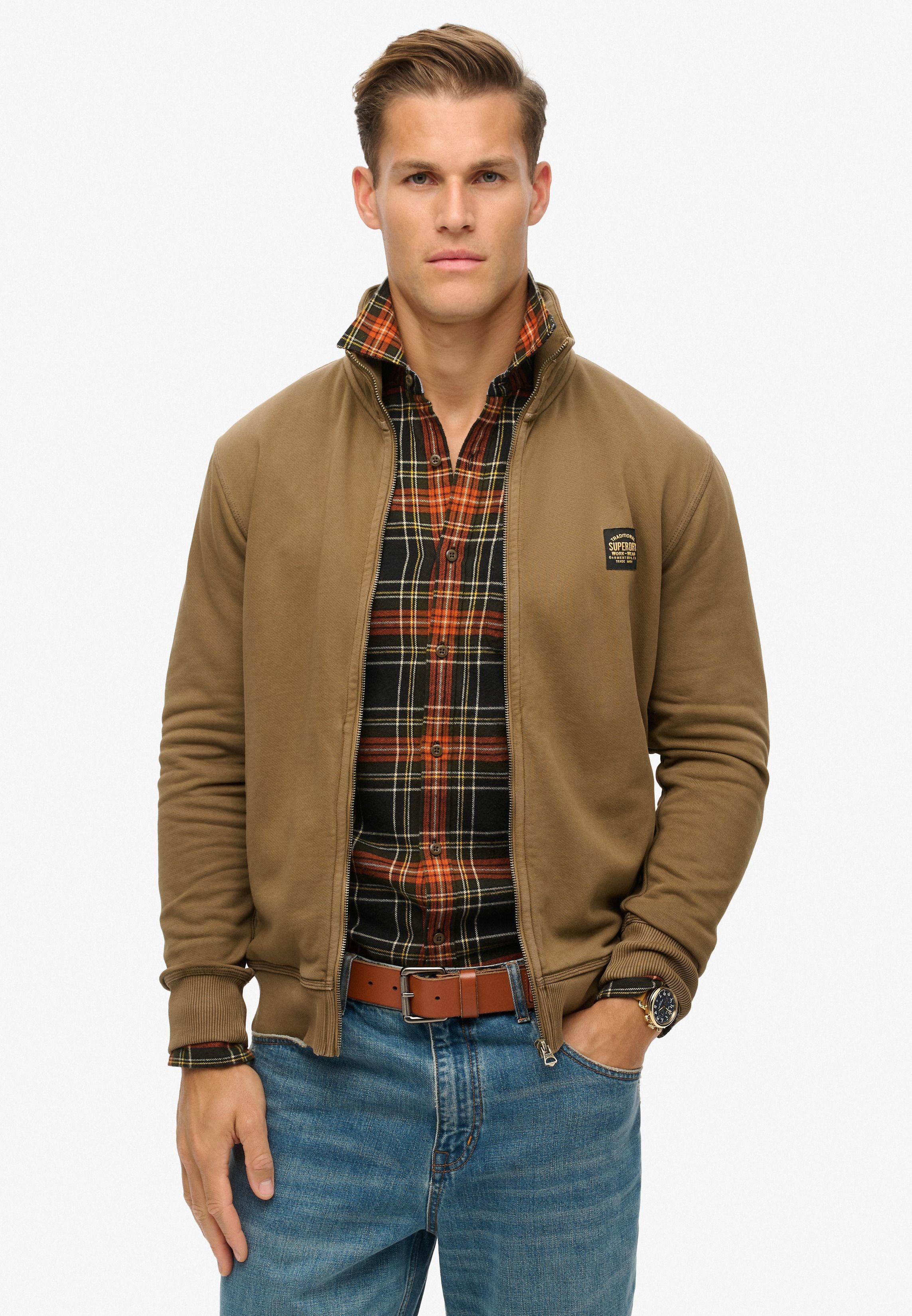 Buy Superdry Contrast Stitch Track Top Starting at Just 40.9 undefined from bfab Bahrain
