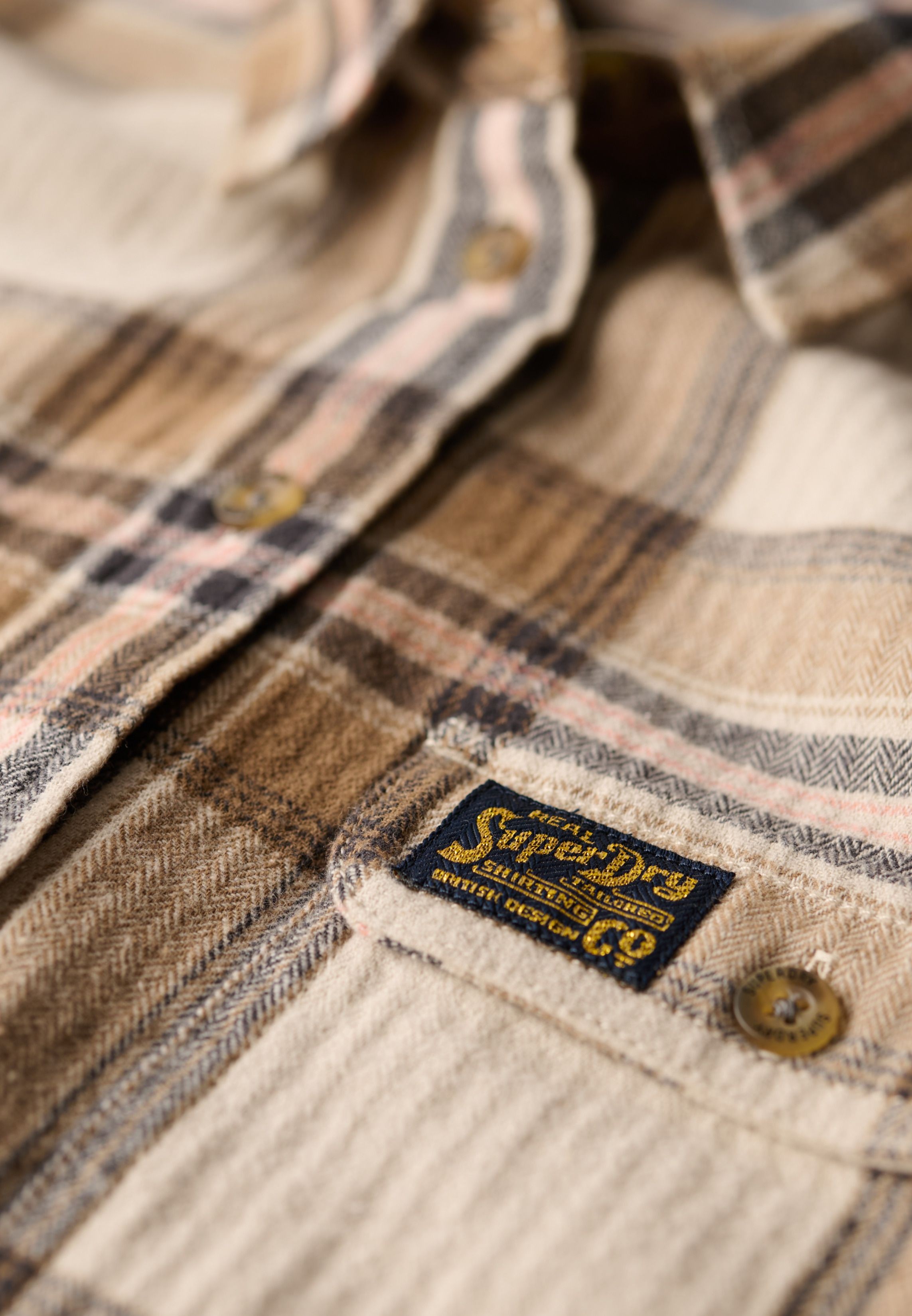 Buy Superdry Lumberjack Check Flannel Shirt Starting at Just 0 undefined from bfab Bahrain