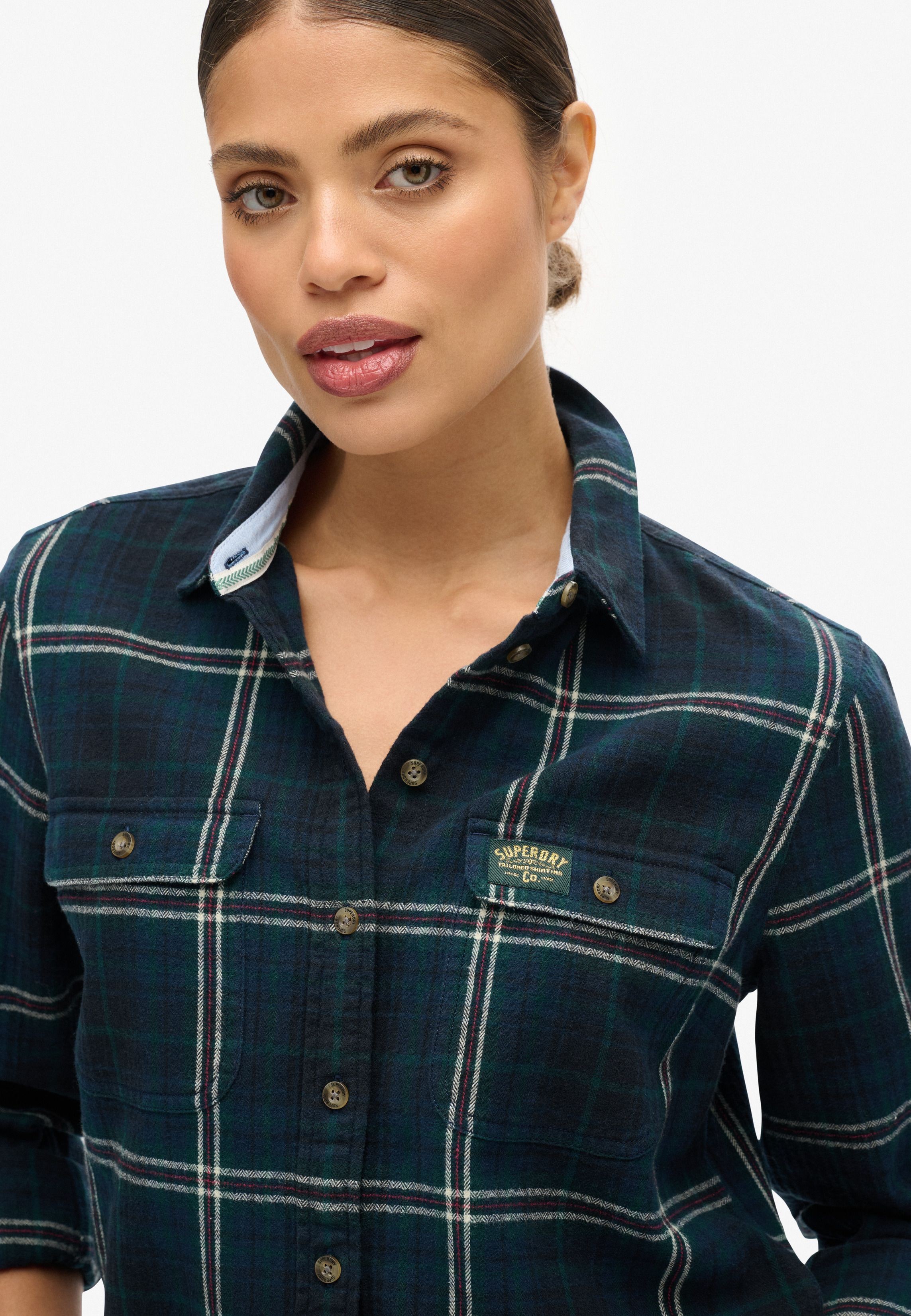Buy Superdry Lumberjack Check Flannel Shirt Starting at Just 0 undefined from bfab Oman