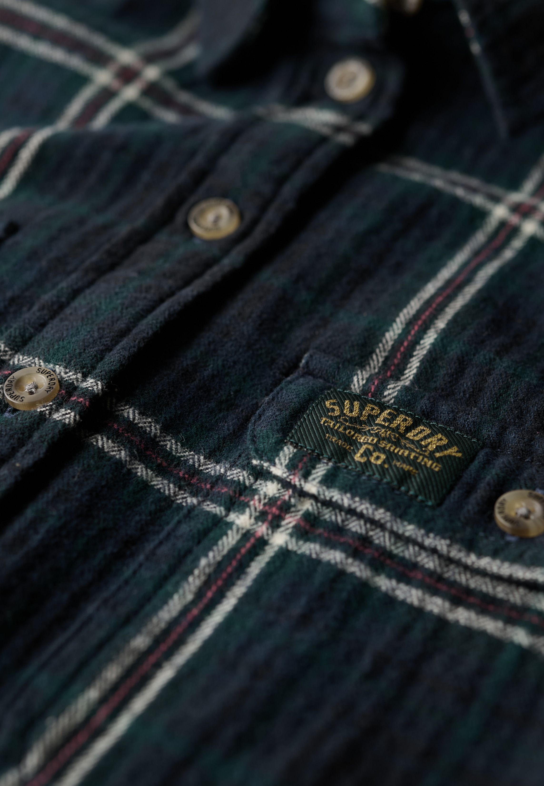 Buy Superdry Lumberjack Check Flannel Shirt Starting at Just 0 undefined from bfab Oman
