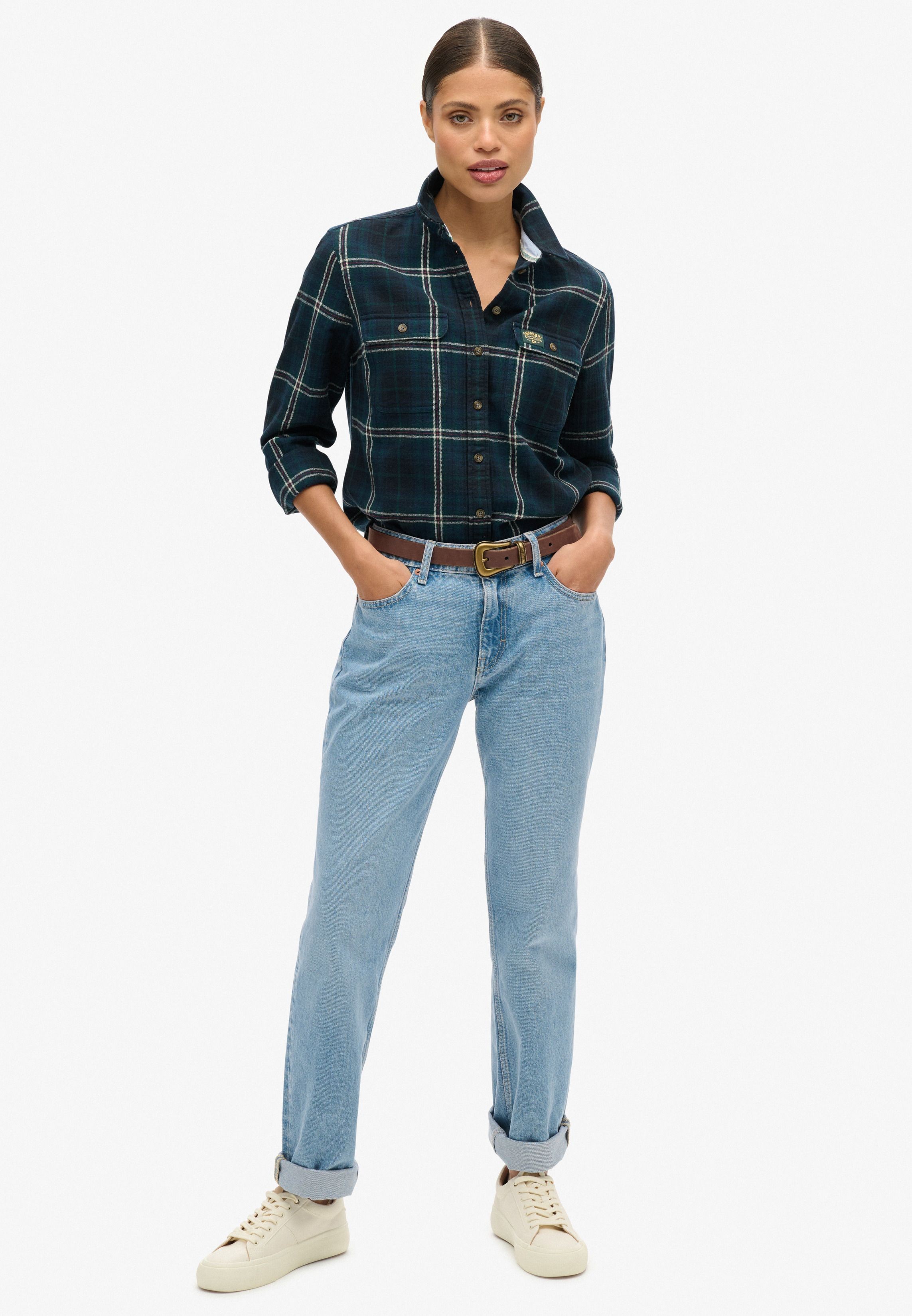 Buy Superdry Lumberjack Check Flannel Shirt Starting at Just 0 undefined from bfab Oman