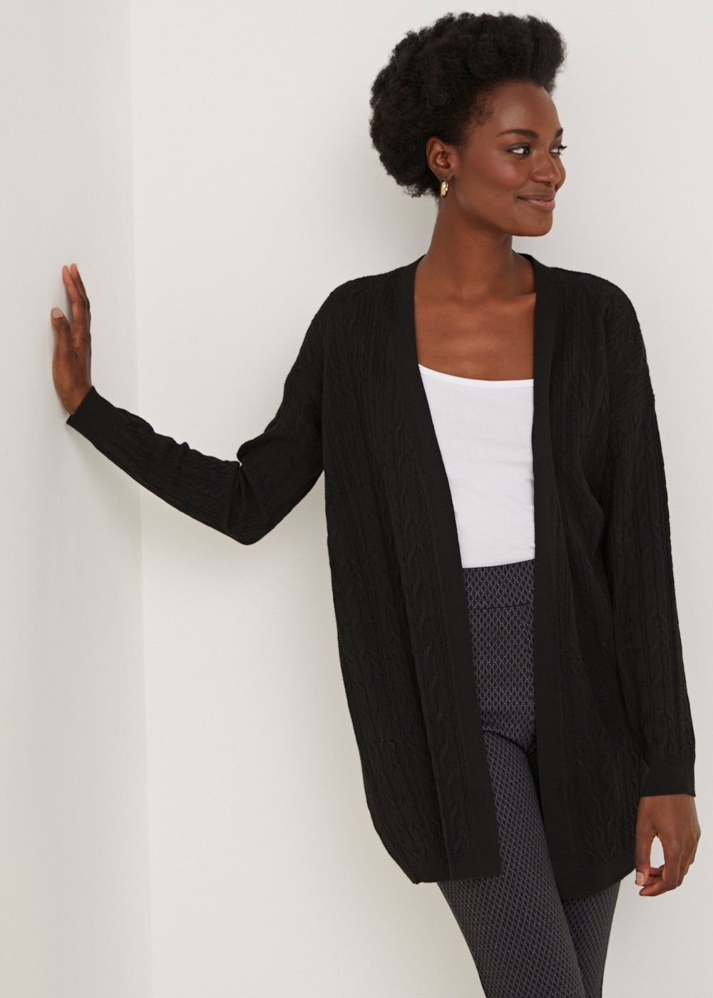 Black cardigan baby outlet