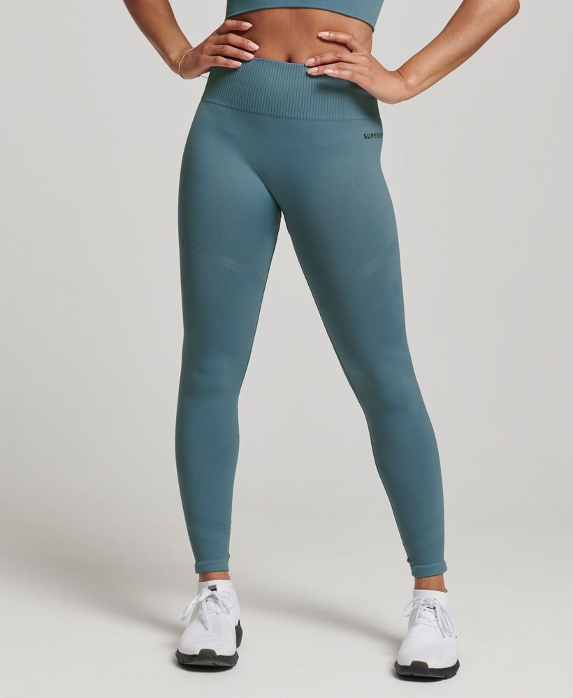 Souluxe Teal Ruched Sports Leggings - Matalan
