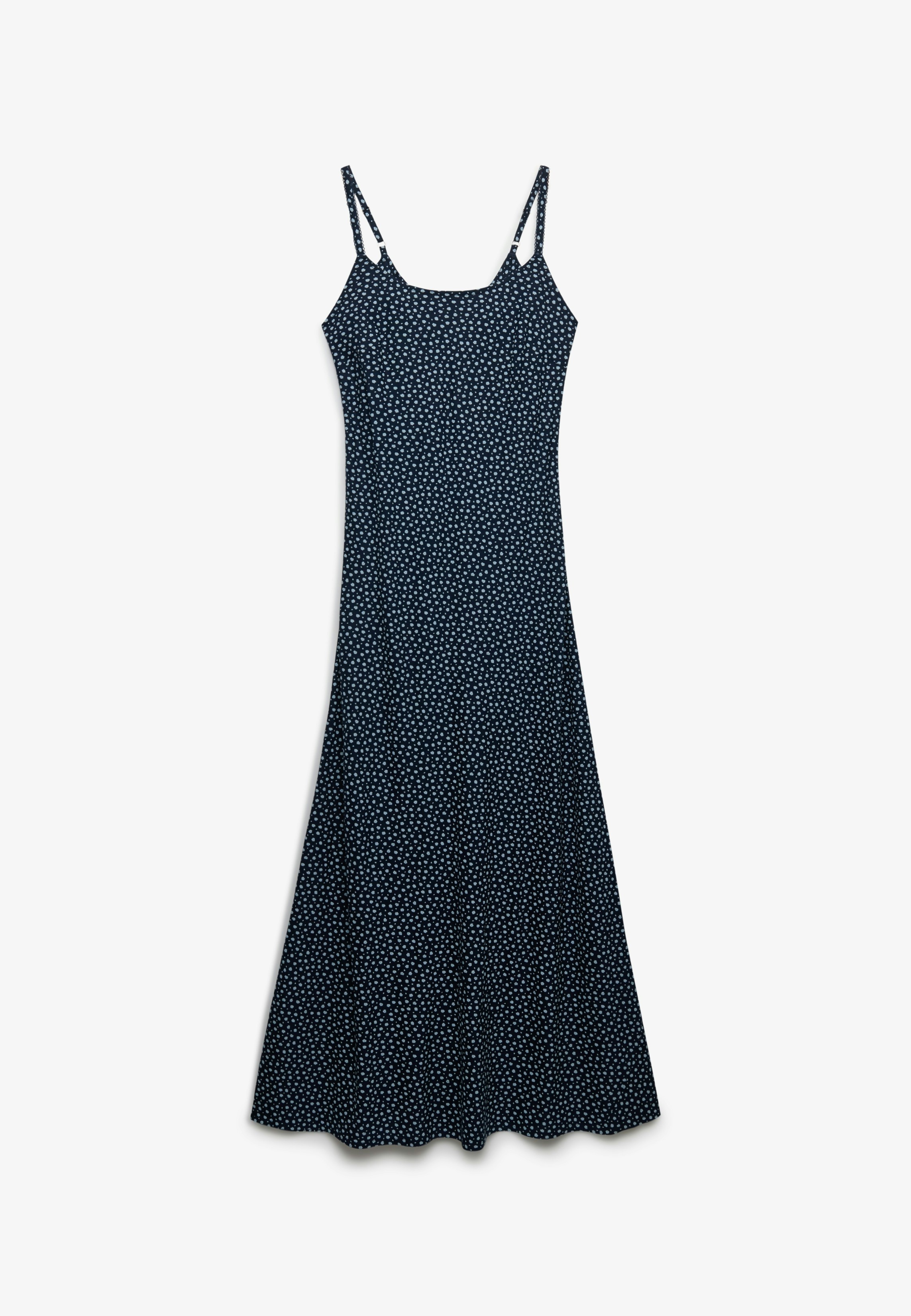 open lace back dress Vintage 70s Dorothy Perkins Floral Slip Dress main image 0