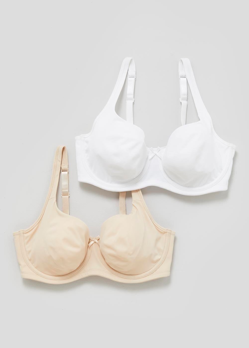 Buy Two pack DD+ Non-Padded Moulded Bras in Bahrain - bfab