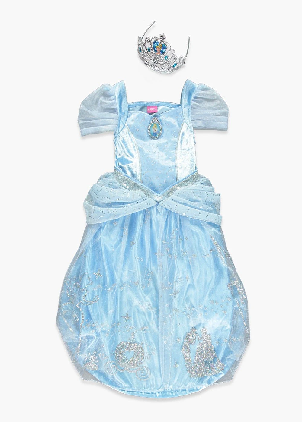 Kids Disney Princess Cinderella Fancy Dress Costume (3-9yrs)