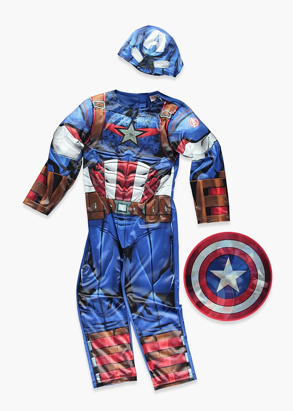 Buy Kids Marvel Captain America Fancy Dress Costume (3-9yrs