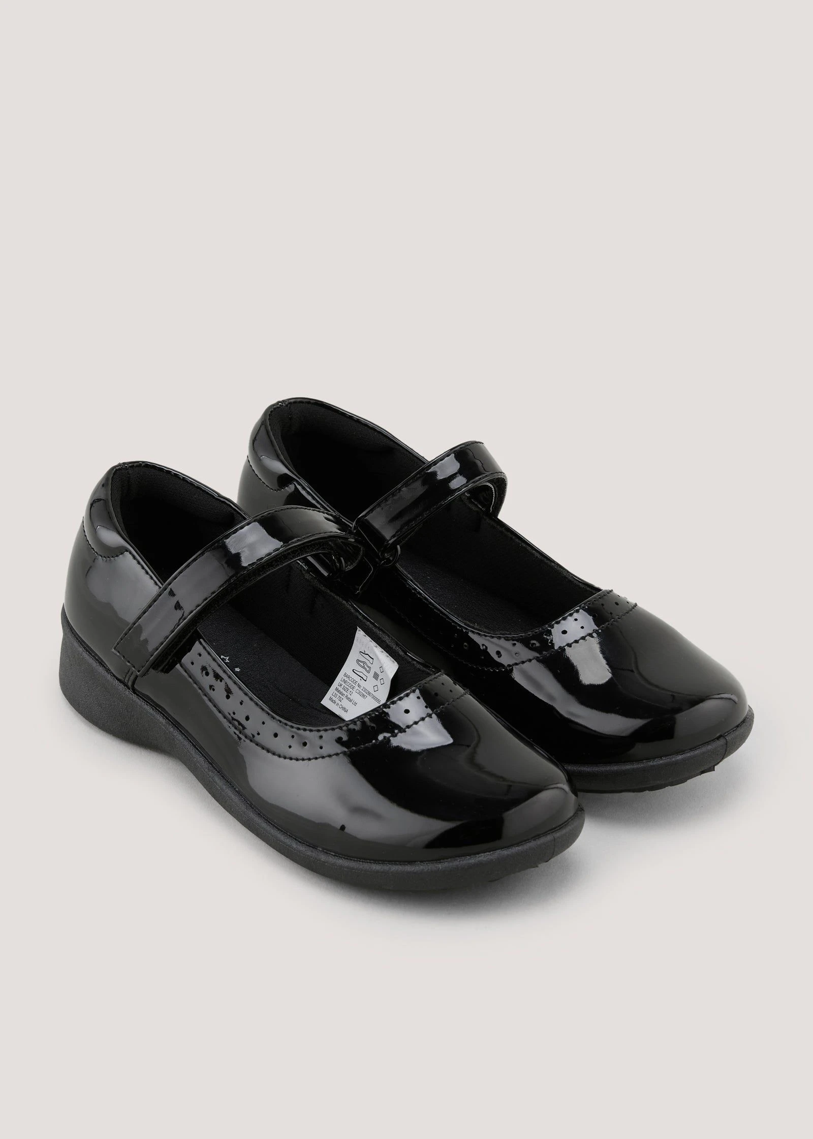 Buy Girls Black Patent School Shoes (Younger 9-Older 3) Online in