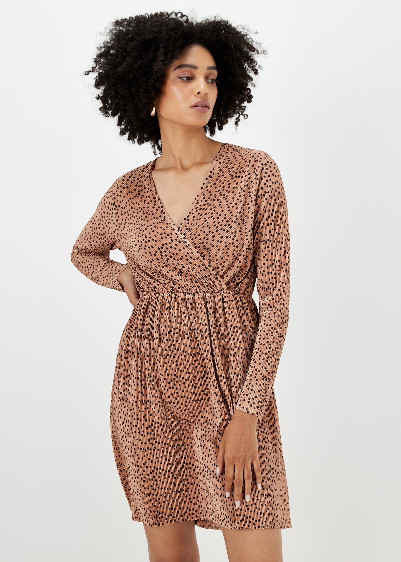 Buy Beige Spot Plisse Mini Dress-Beige-20 Online in Jordan - bfab Buy Beige Spot Plisse Mini Dress-Beige-20 Online in Jordan - bfab