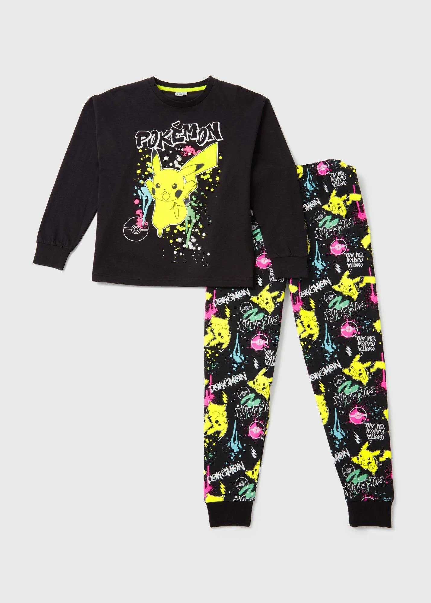 Pokemon Pikachu Matalan Pokemon Pyjamas Pokemon Cotton Pajamas